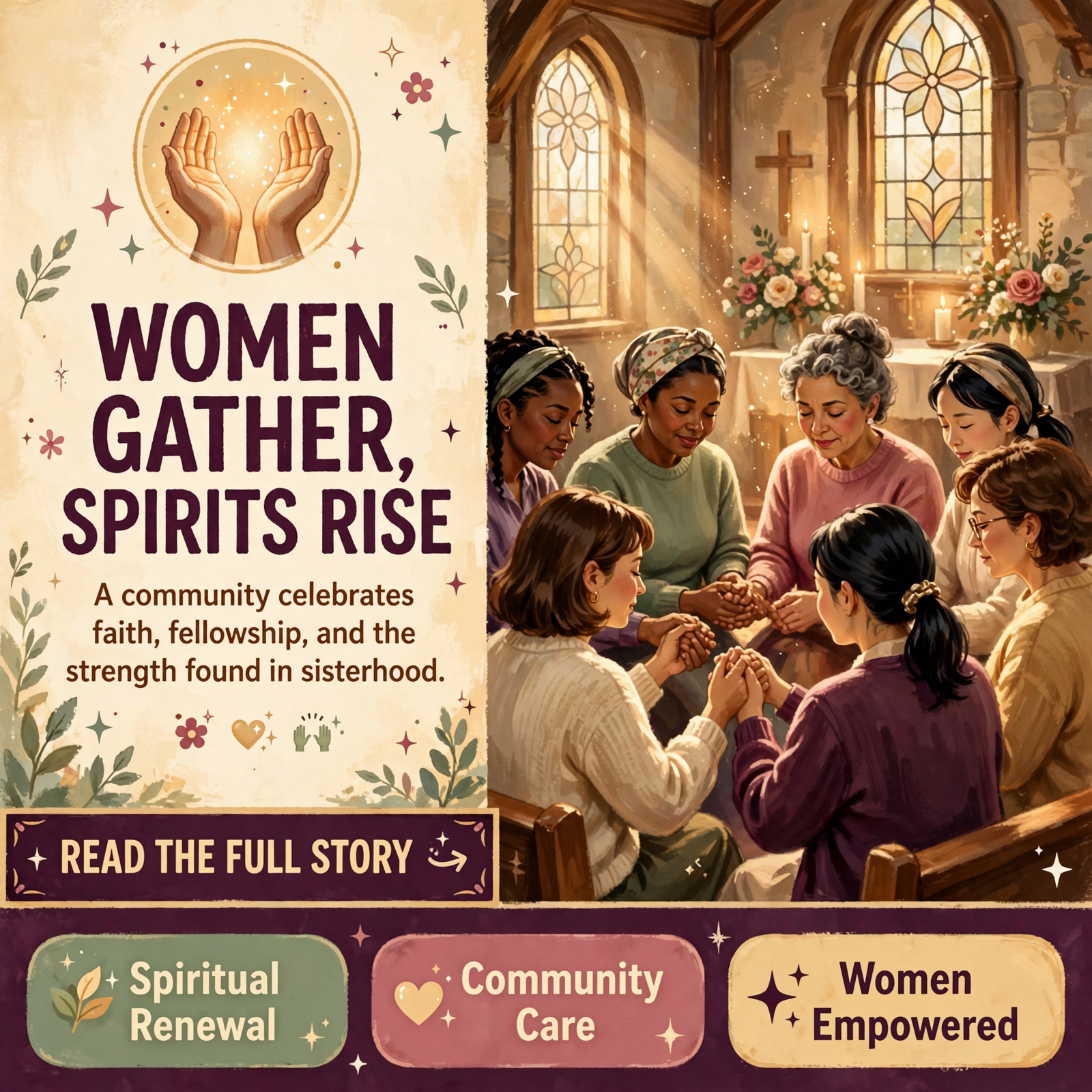 Featured image for "💗 Lewis Chapel Church of God Hosts First Women's Conference in Dunlap"