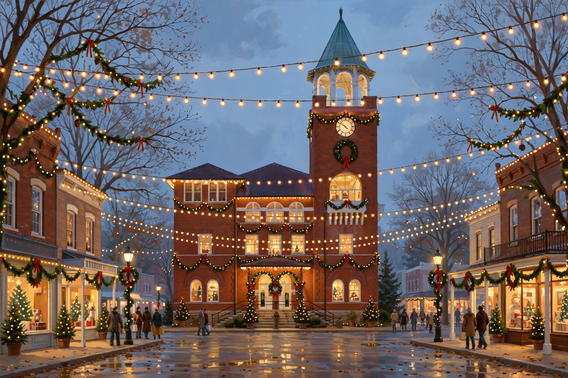 Illustration for ✨ Stroll the Courthouse Square at Dayton's Holiday Stroll