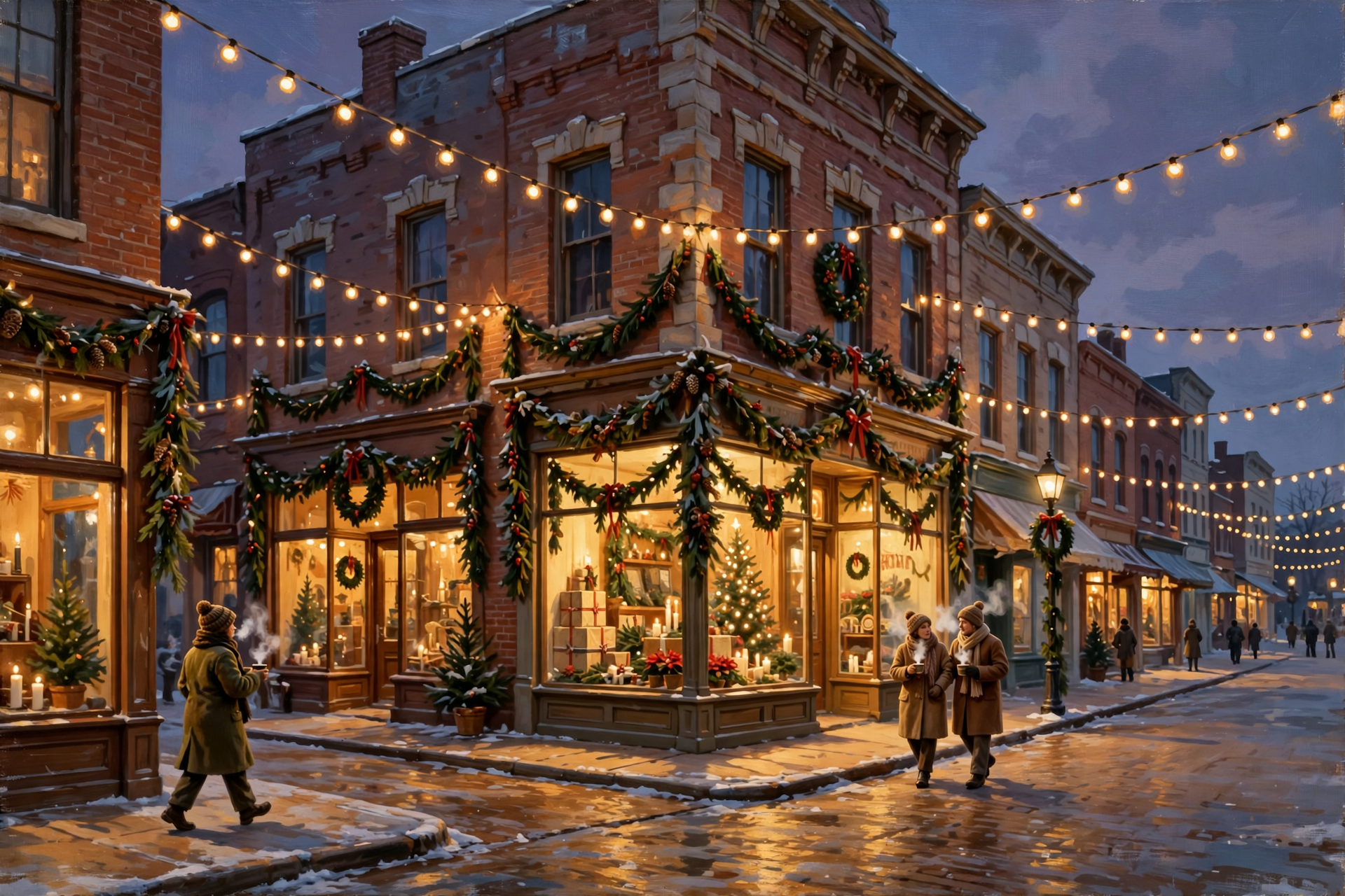 Illustration for 🔔 Ring In an Old Fashioned Downtown Christmas in Athens