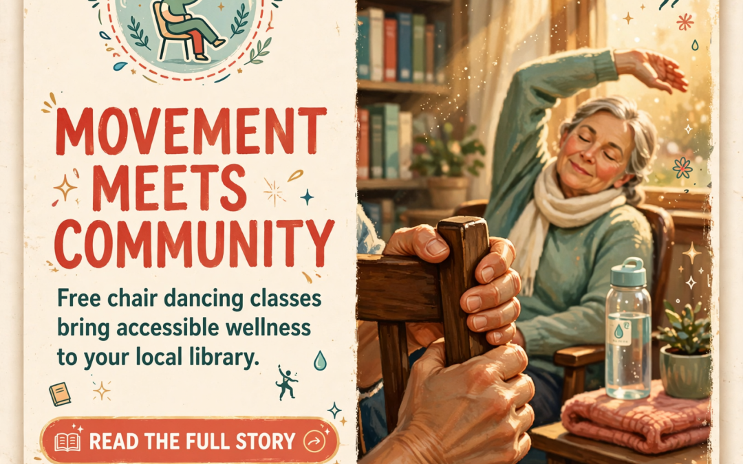 🪑 Chair Dancing Classes Come to Sequatchie County Public Library – Free, Low-Impact Exercise for Adults
