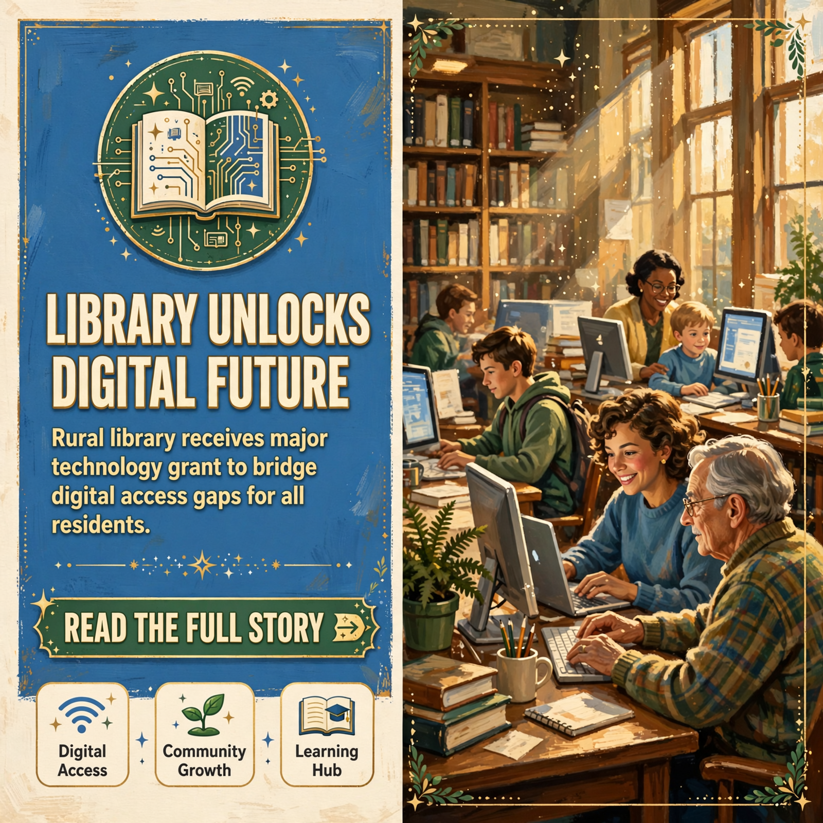 Featured image for "📚 Sequatchie County Public Library Awarded Technology Grant to Upgrade Computers and Resources"