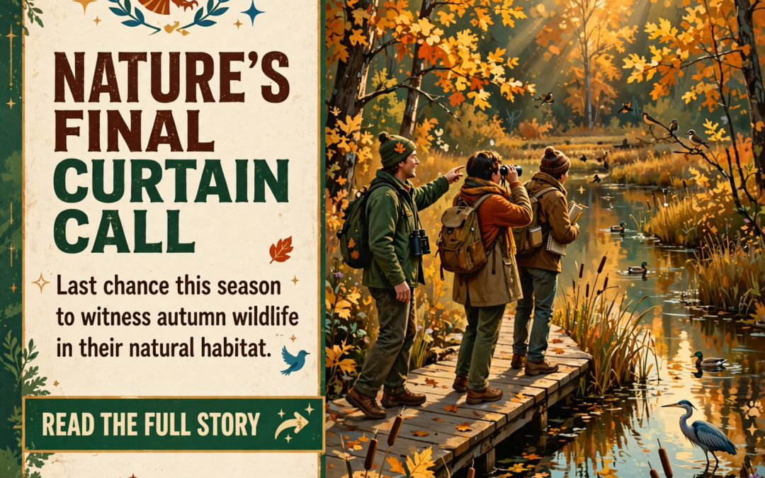 🌿 Final Eco Tours of the Season at Audubon Acres in Chattanooga