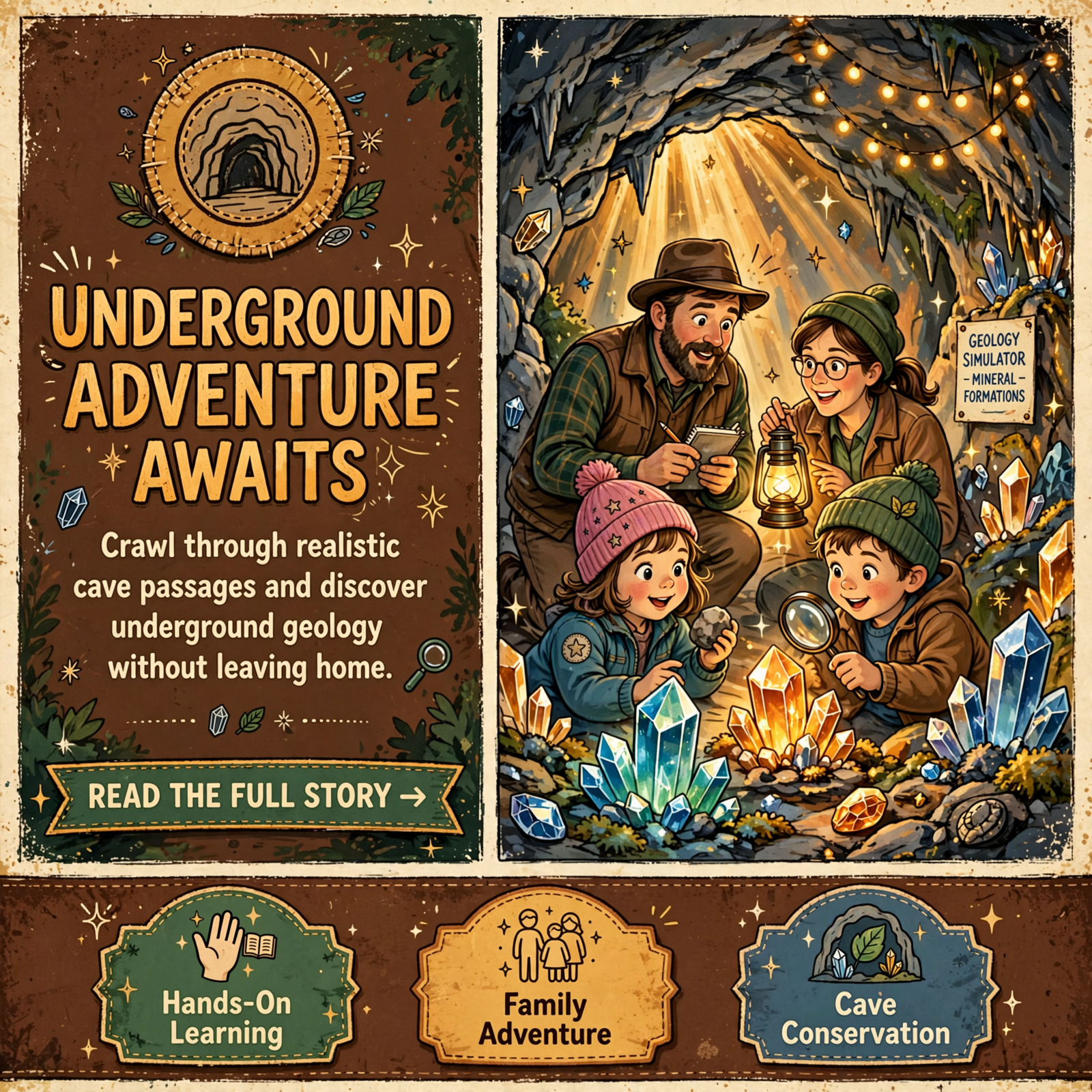 Featured image for "🏔️ CaveSim Mobile Cave Simulator Comes to Ruby Falls This Weekend"