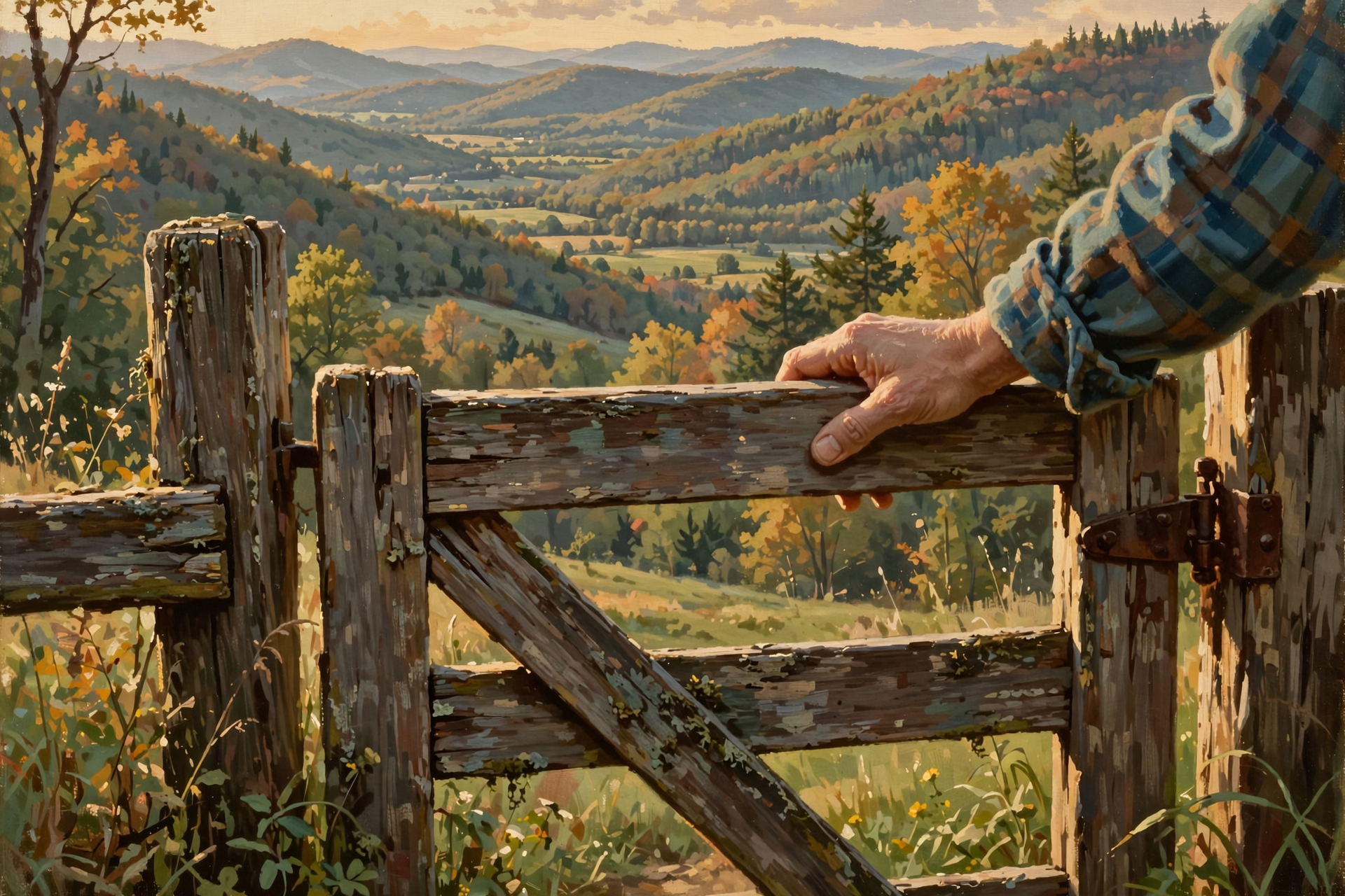 Illustration for 🌄 Keep Learning — and Keep Your Hand on the Gate
