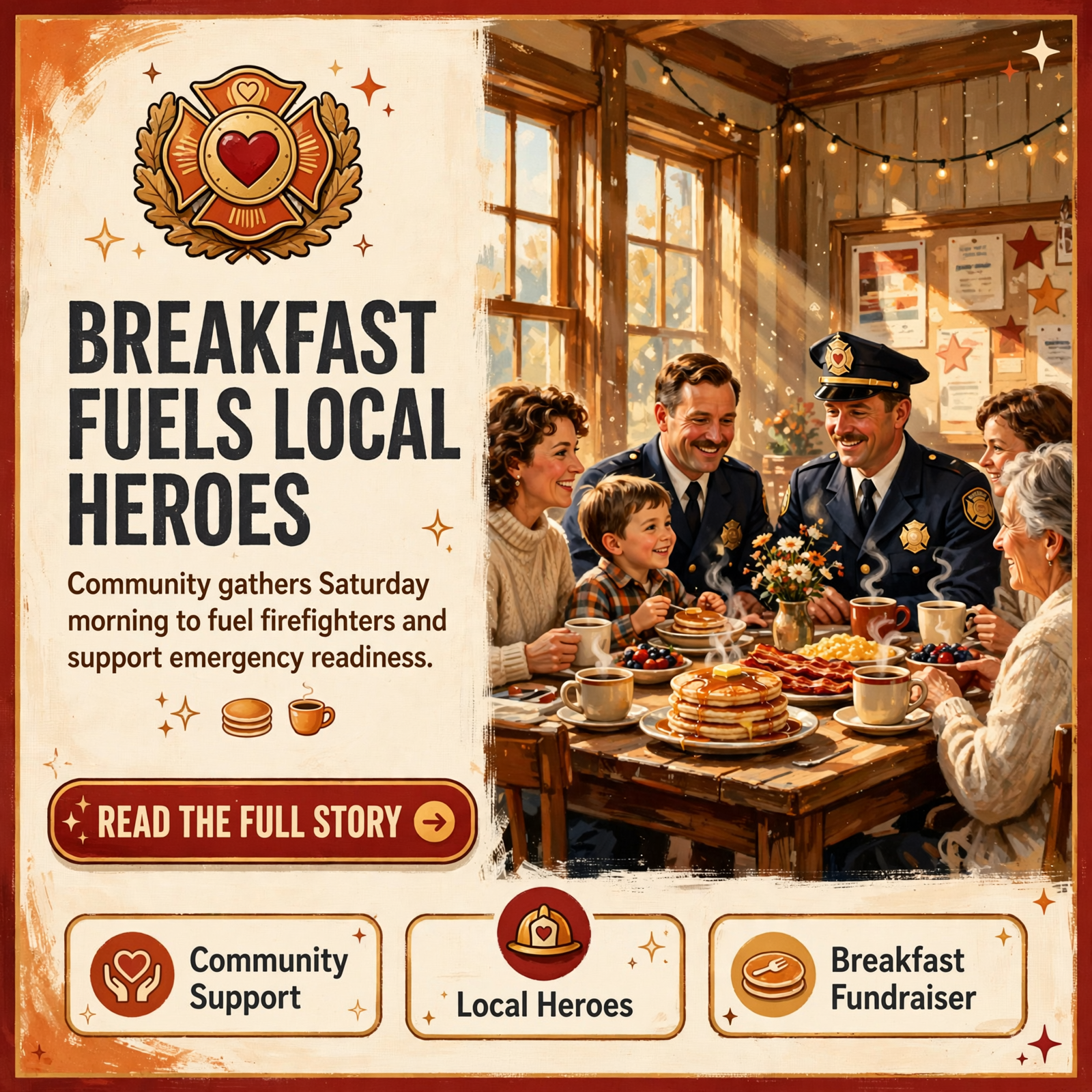 Featured image for "🍳 Fall Creek Falls Fire Department Hosts Community Breakfast to Support Local Firefighters"