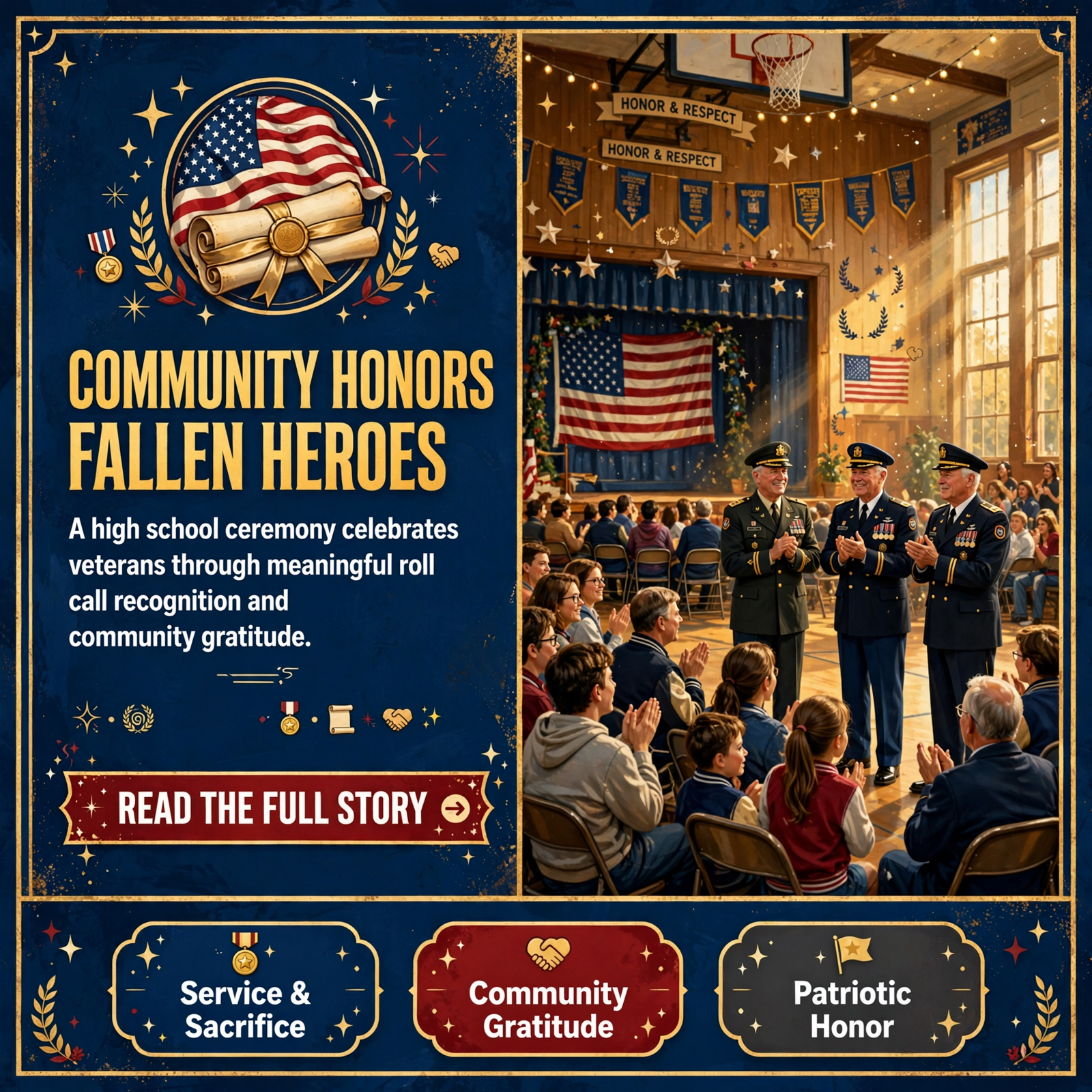 Featured image for "🇺🇸 Bledsoe County High School Honors Veterans with Roll Call Ceremony - November 12, 2026"
