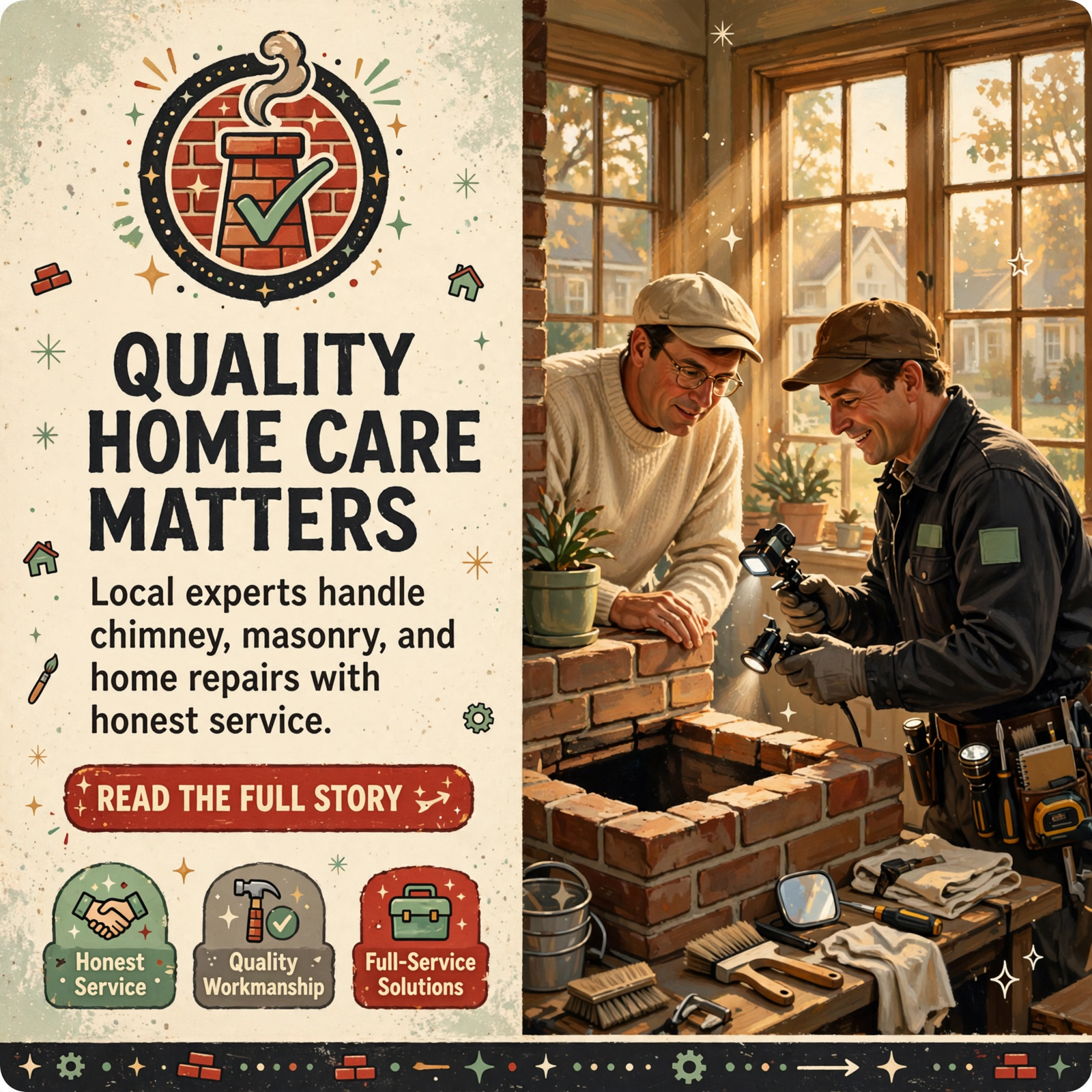 Featured image for "🏡 Pristine Chimney & Home Solutions Offers Full-Service Home Repair and Maintenance"