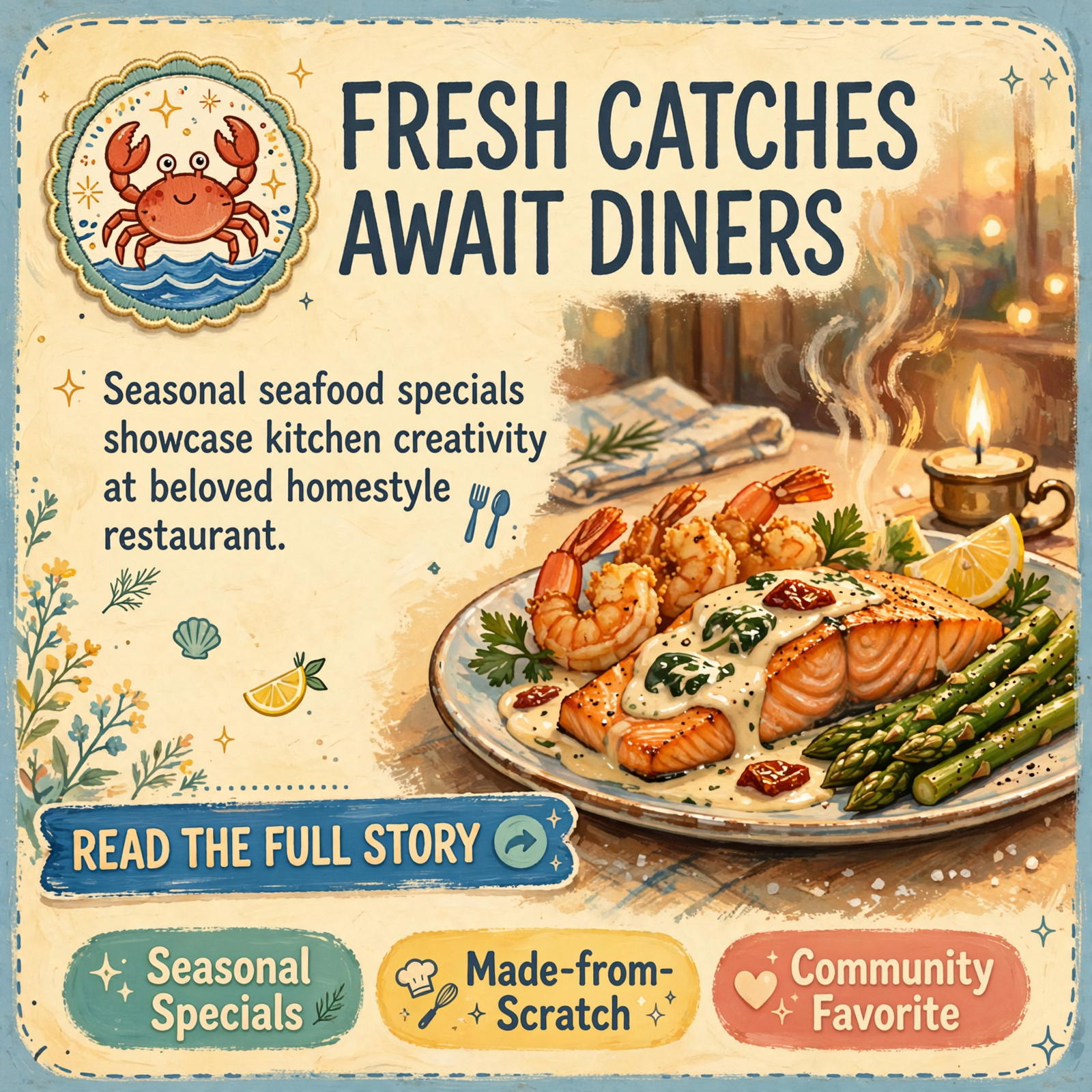 Featured image for "🦀 Seafood Night Brings Fresh Catches to The Butter Dish in Pikeville"