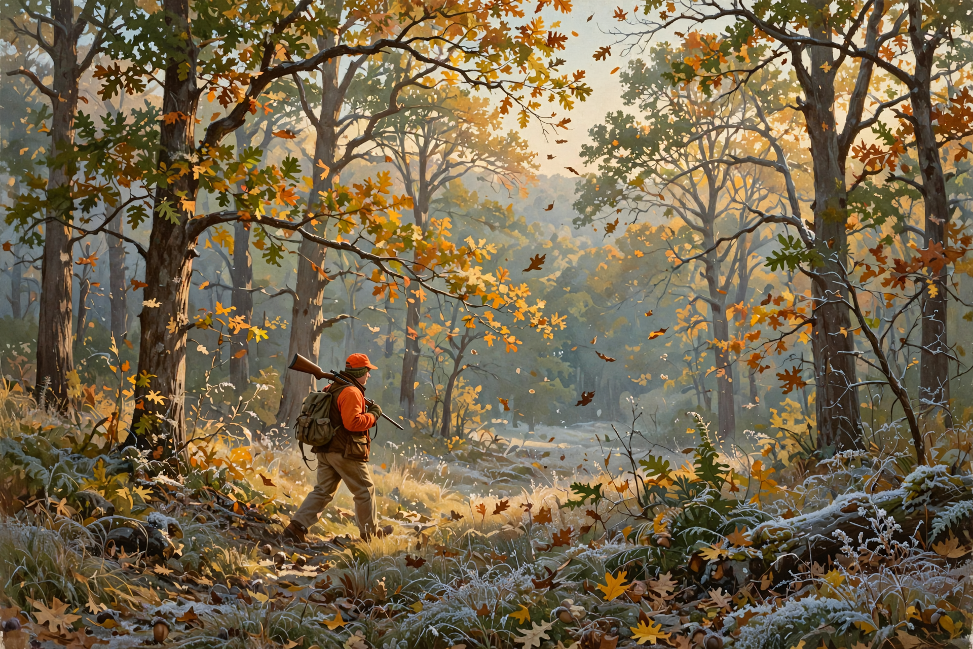Illustration for 🦃 Out and About: Turkey Opener Today, Leaves Running a Little Late