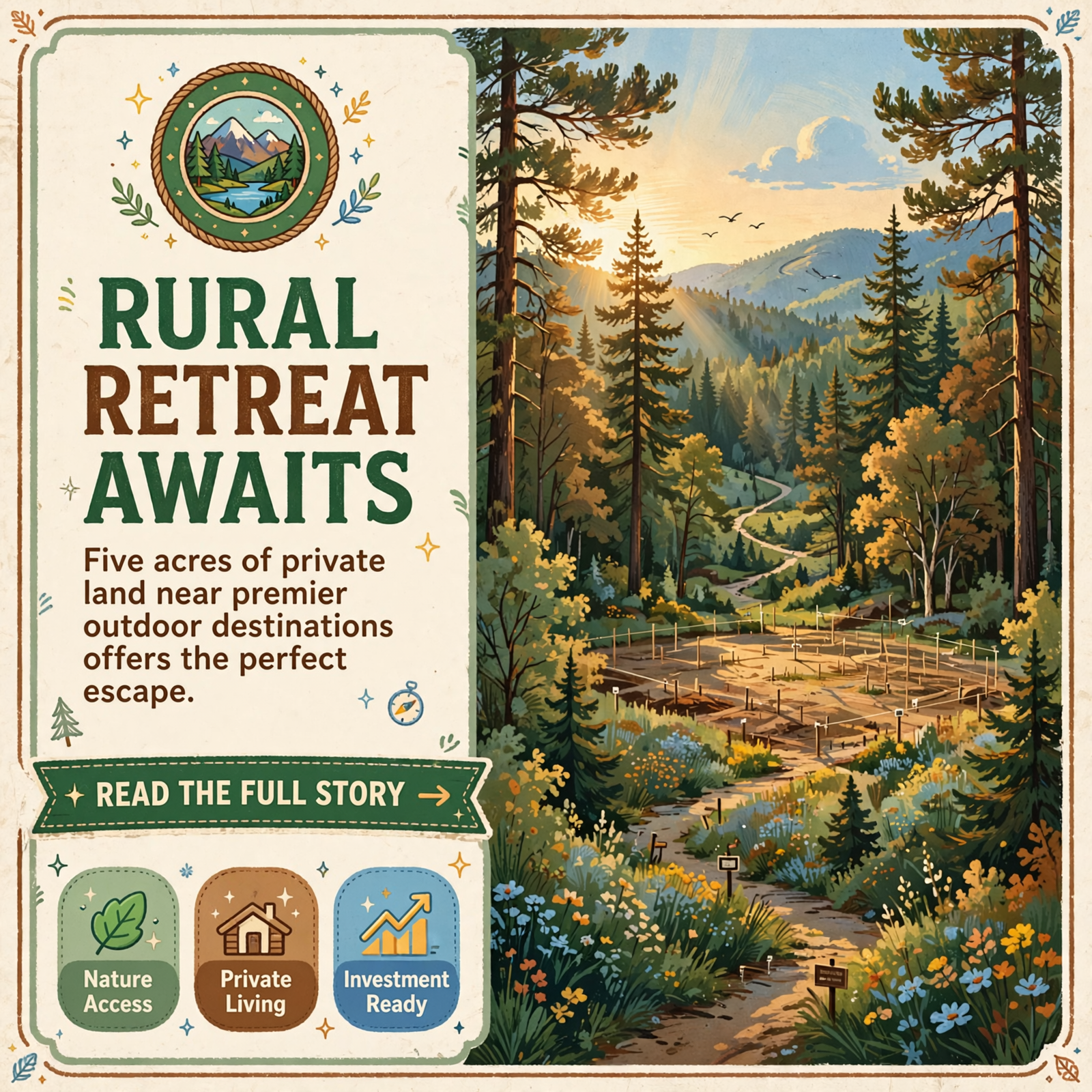 Featured image for "🏞️ 5-Acre Property Near Dunlap Offers Outdoor Access and Rural Living"