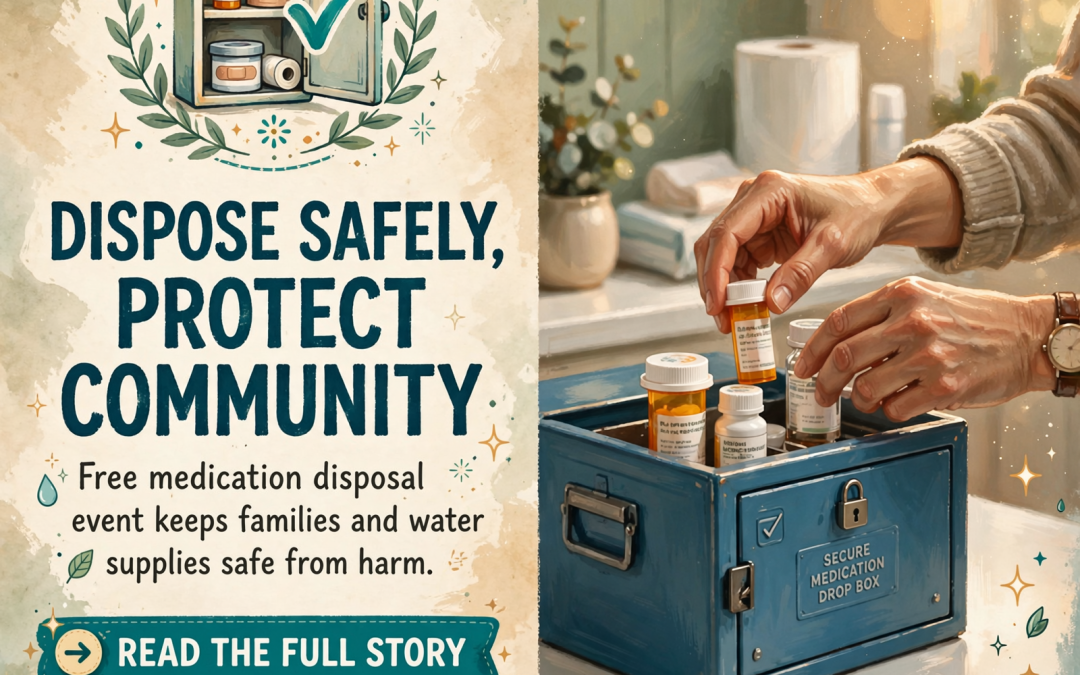 💊 National Prescription Drug Take Back Day Comes to Sparta on October 24