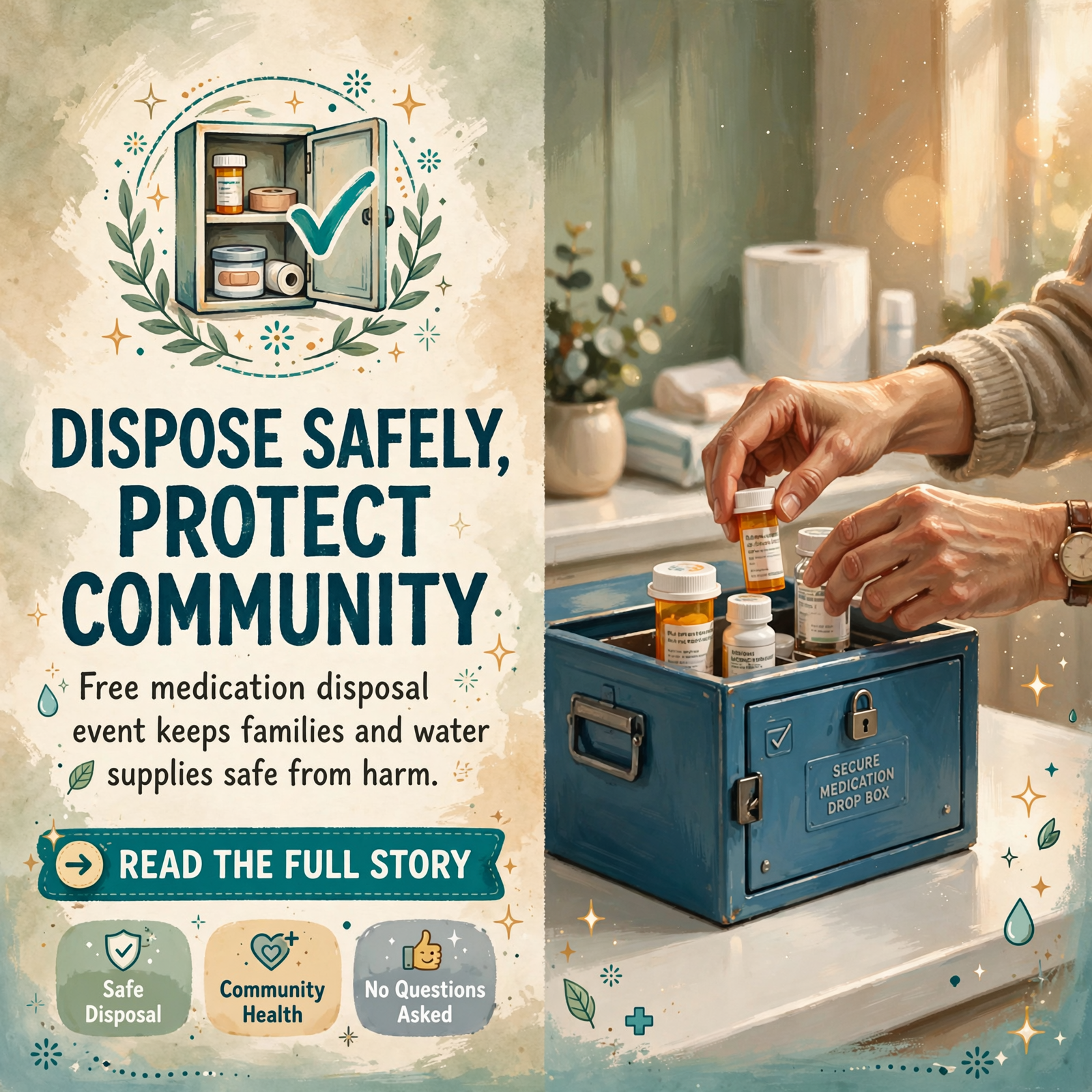 Featured image for "💊 National Prescription Drug Take Back Day Comes to Sparta on October 24"