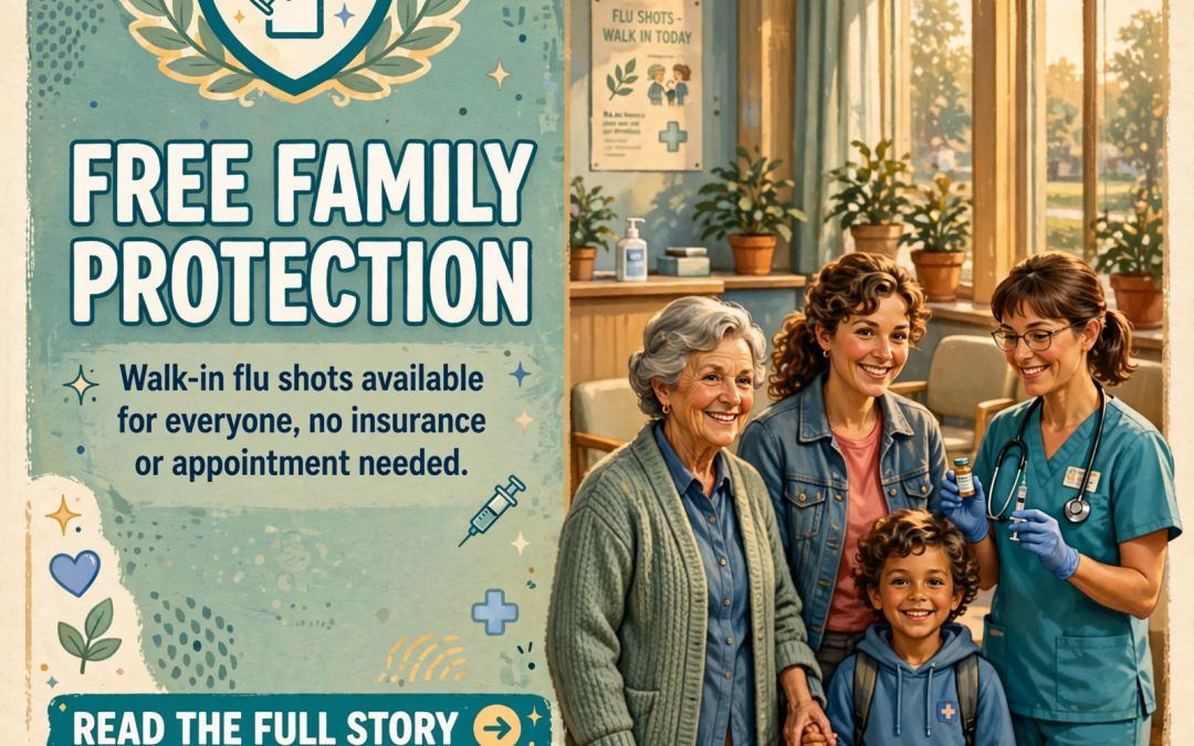 💉 Free Flu Shots Available in Dunlap on October 20th – No Insurance or Appointment Needed