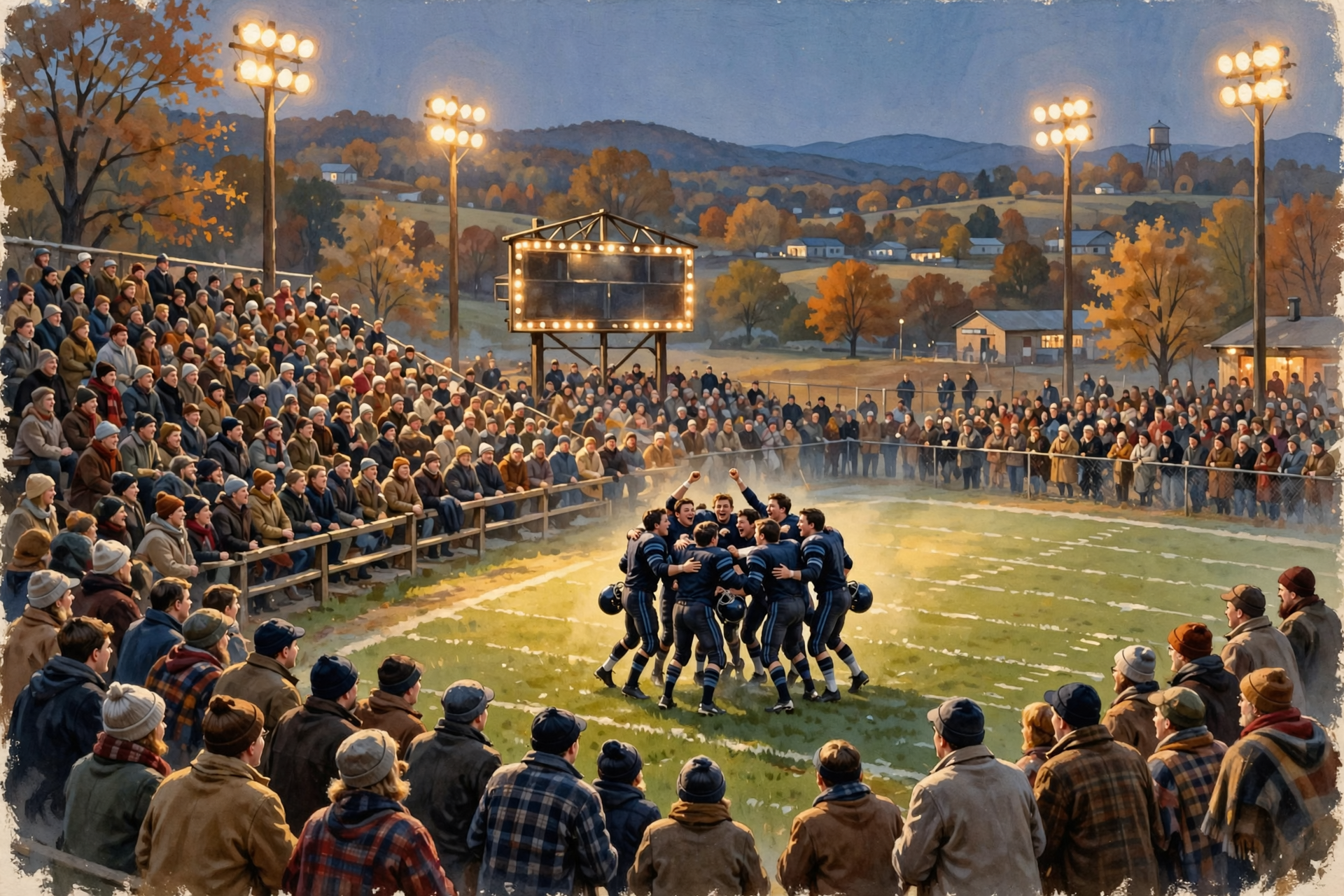 Illustration for 🏈 Homecoming Win: Indians 50, Community 7