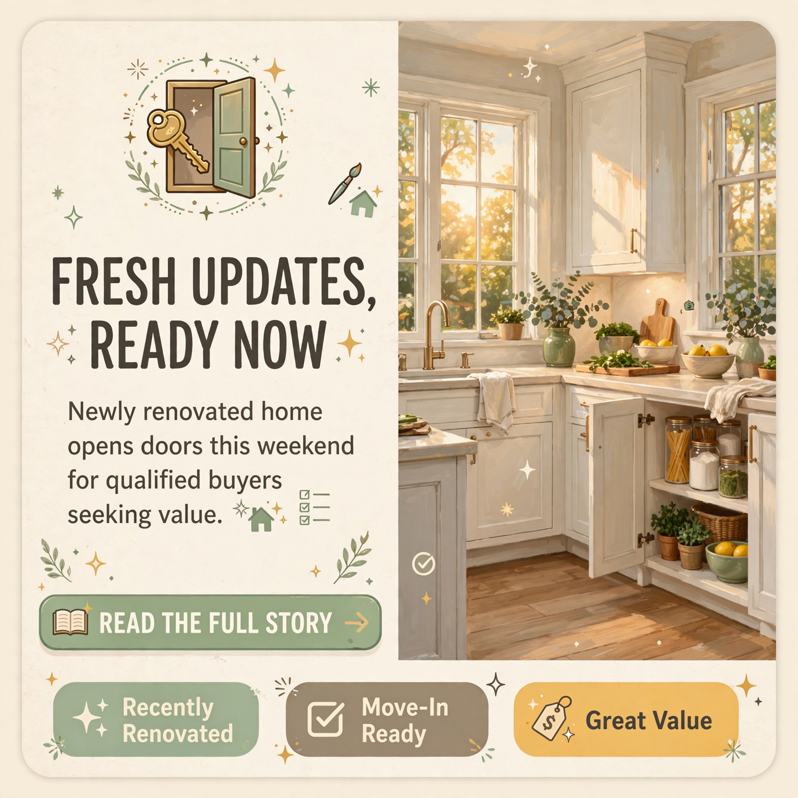 Featured image for "🏡 Remodeled Home on Crompton Street in Lupton City Opens for Two-Day Showing"