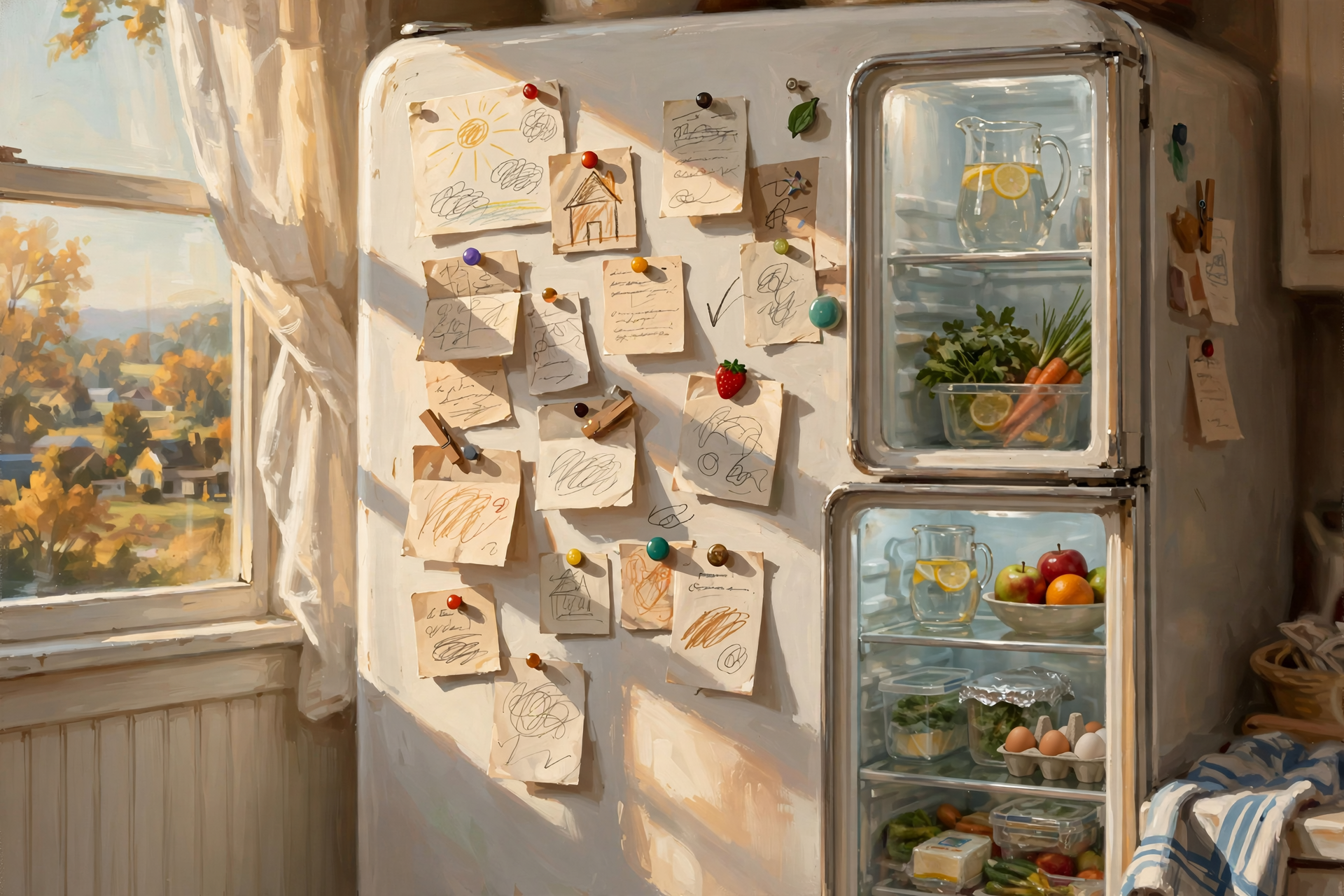 Illustration for β
Your Saturday Fridge Checklist