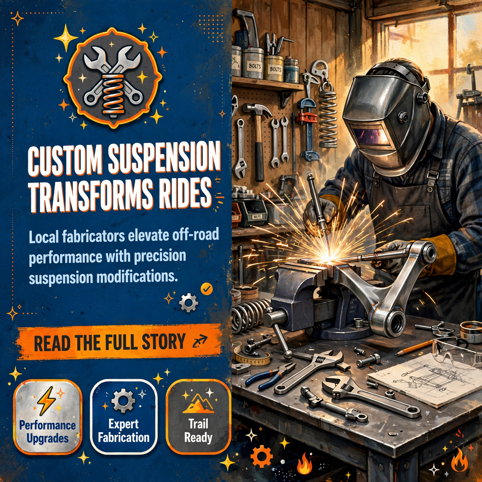 🛠️ McNeese SXS & FAB Upgrades 2025 XP Ultimate with Custom A-Arm Work in Dunlap — Featured Image Featured image for "🛠️ McNeese SXS & FAB Upgrades 2025 XP Ultimate with Custom A-Arm Work in Dunlap"