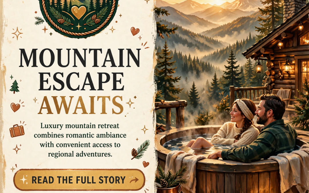 🏔️ Mountain’s Ledge Resort on Signal Mountain – A Romantic Getaway Just 30 Minutes from Chattanooga