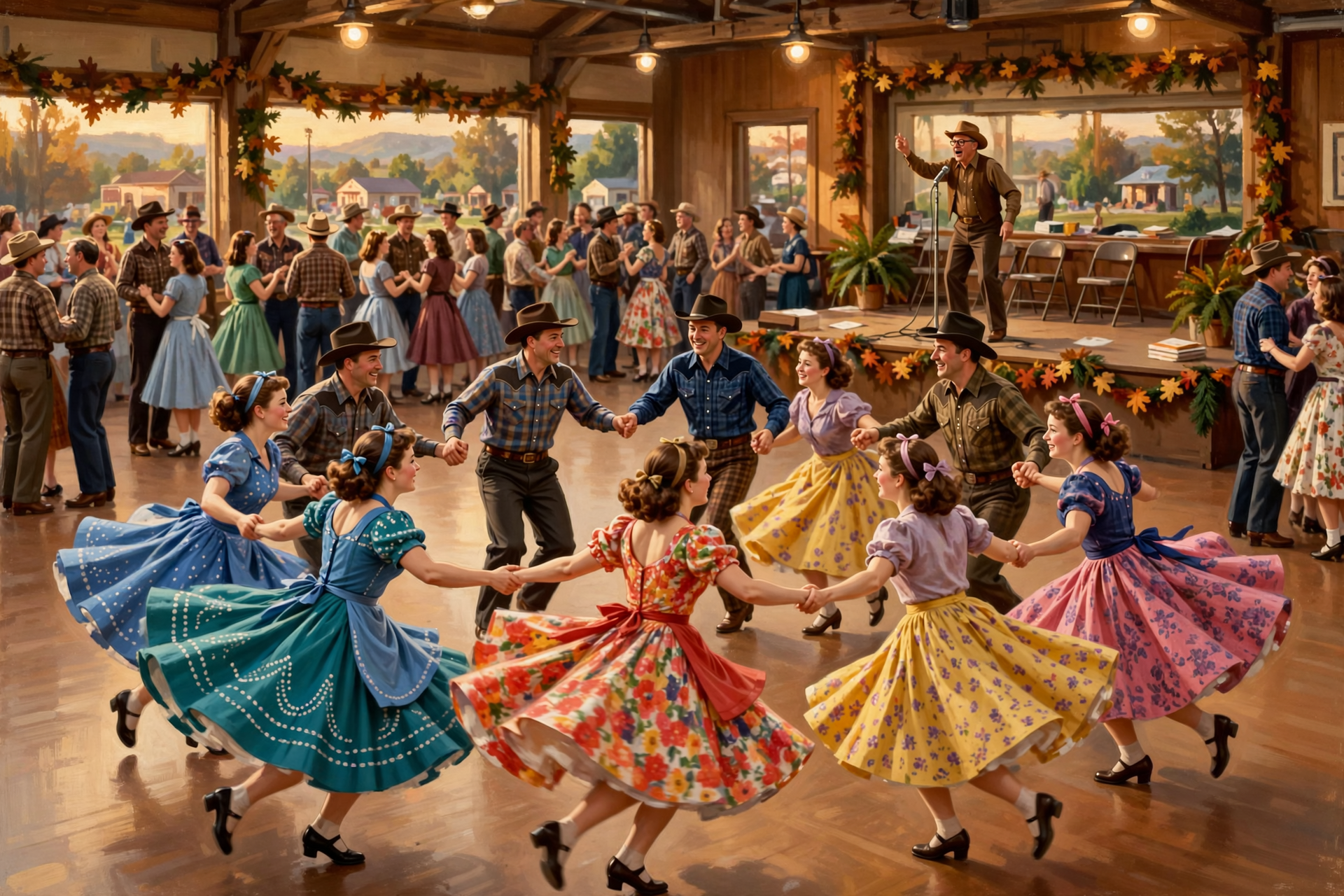 Illustration for 💃 Promenade Home at the Georgia State Square Dance Convention
