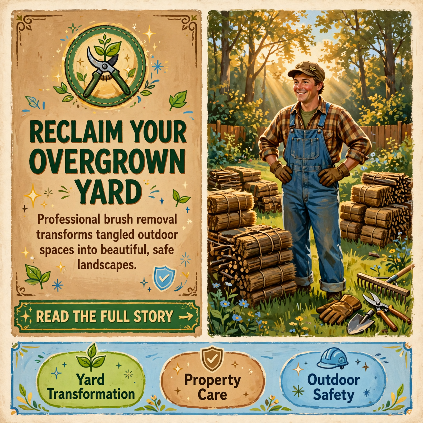 Featured image for "🌿 Brush Removal Service Helps Reclaim Overgrown Outdoor Spaces"