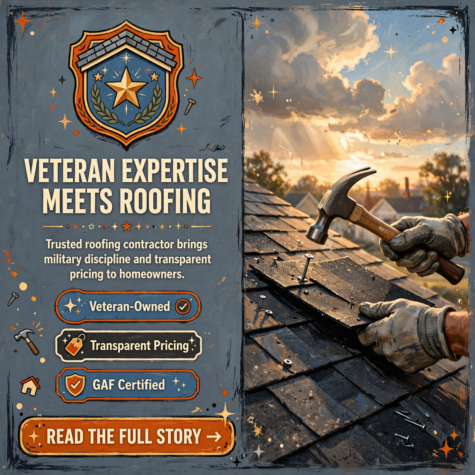 Featured image for "🏠 Low Key Roofing Brings Veteran-Owned Expertise to Chattanooga Metro Homeowners"