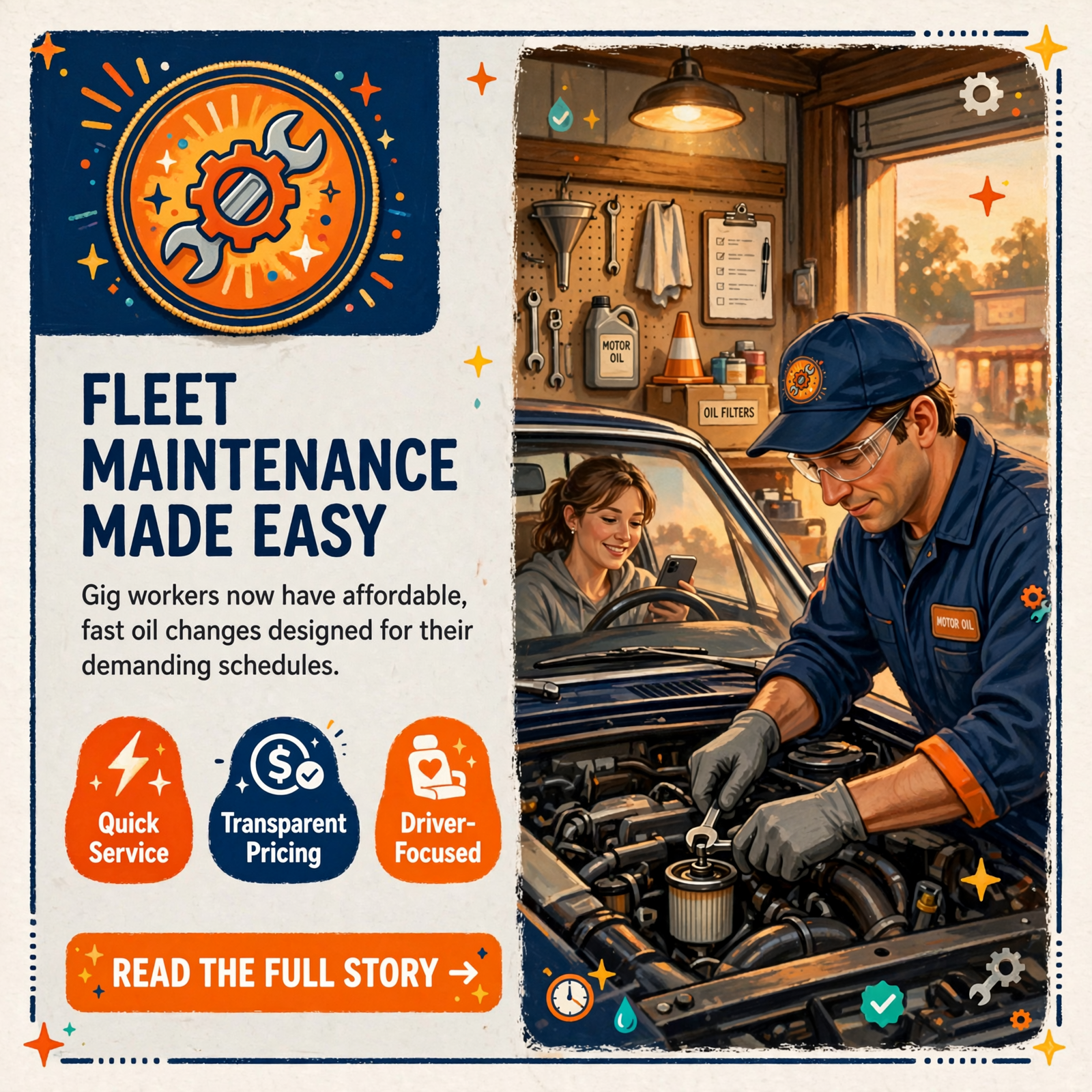 Featured image for "🚗 Costa Oil Launches Fleet Program for Gig Workers and Small Business Drivers in Hixson"