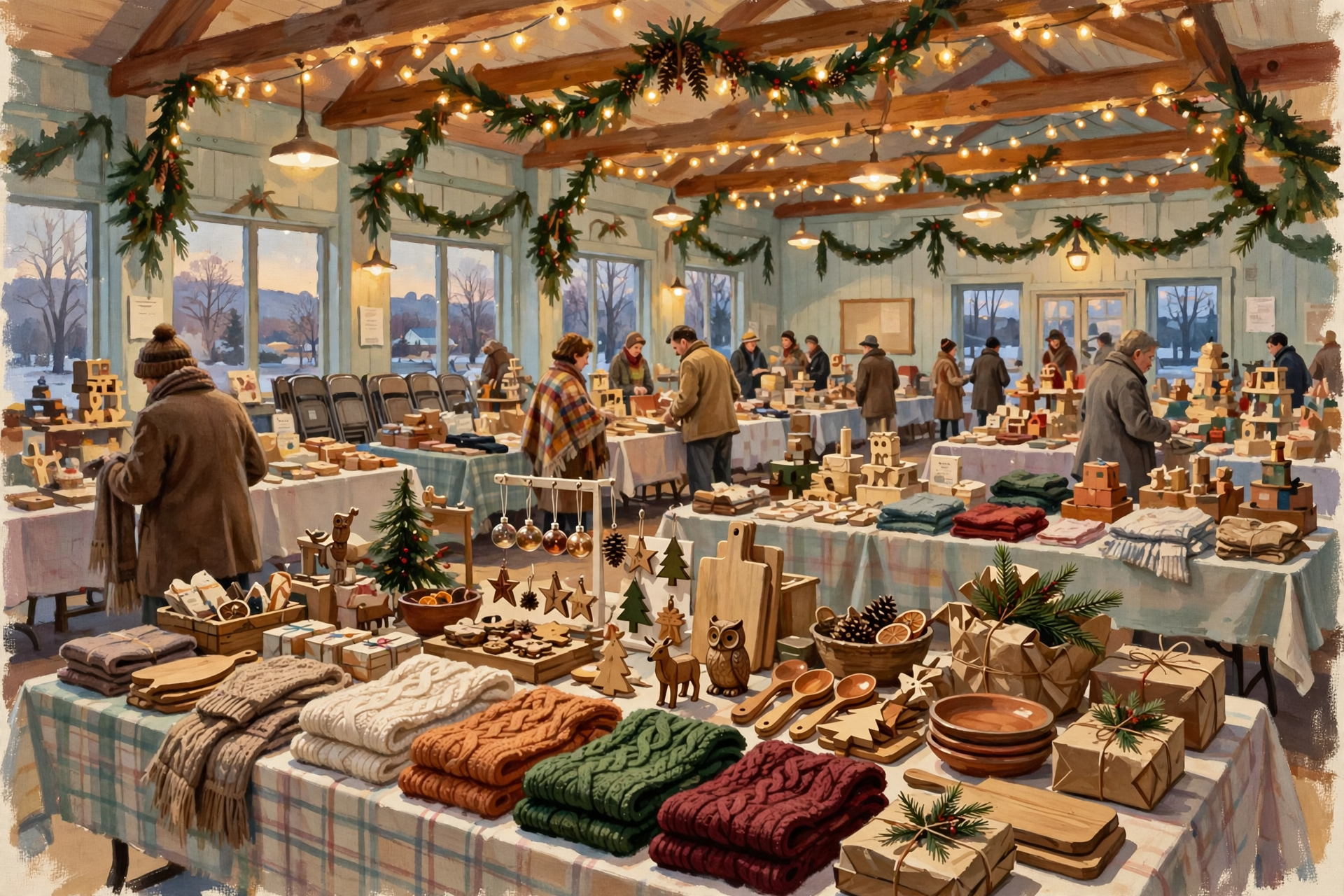 Illustration for 🎁 Knock Out the Christmas List at Crossville's Free Holly Jolly Market