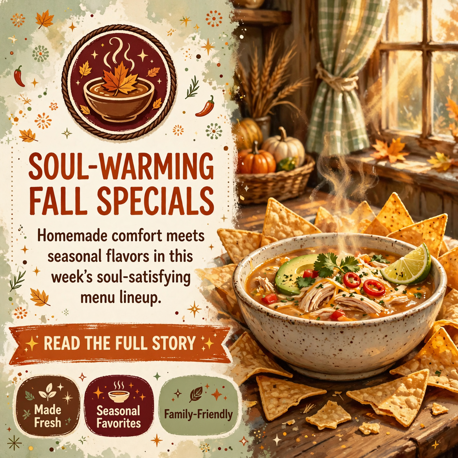 π Fall Comfort Food Specials at Fix’nz 4 The Soul in Dunlap β Featured Image Featured image for "π Fall Comfort Food Specials at Fix'nz 4 The Soul in Dunlap"