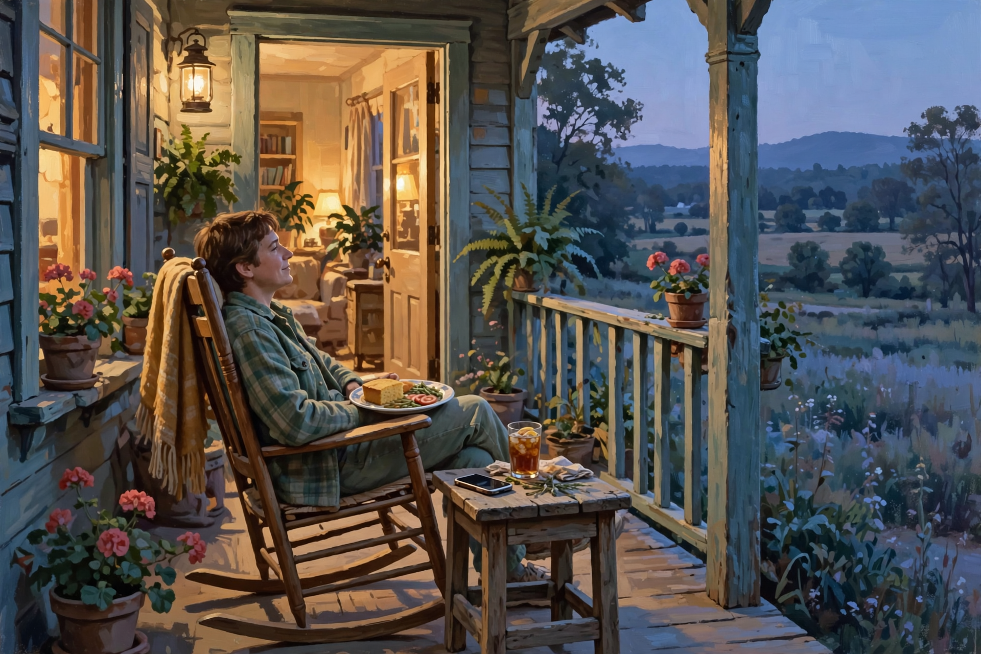 Illustration for 🌻 A Quieter Phone, a Calmer Porch