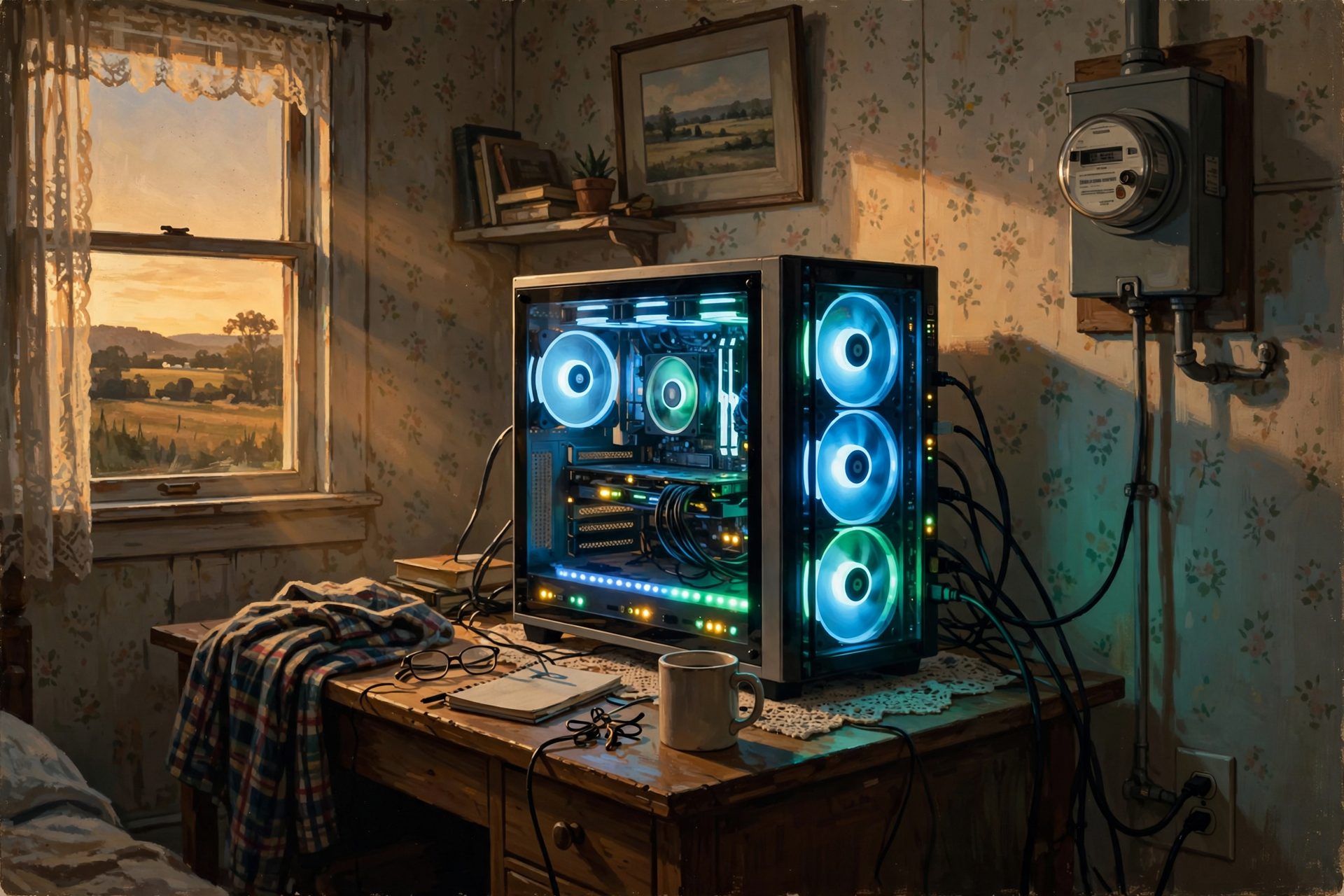 Illustration for What About the Electric Bill?
