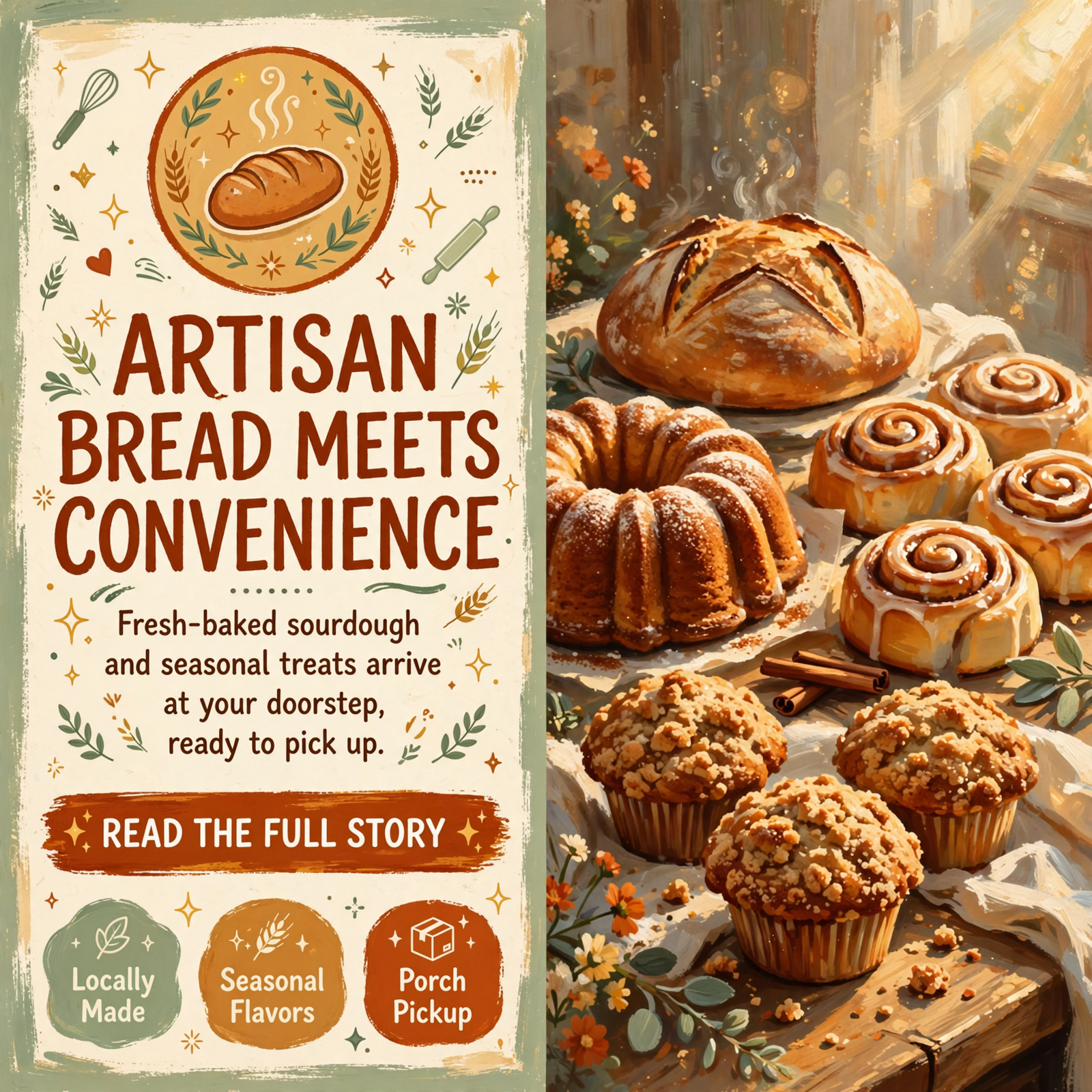 Featured image for "🥖 Fresh Sourdough, Bundt Cakes & Seasonal Treats Available for Porch Pickup in Soddy-Daisy"