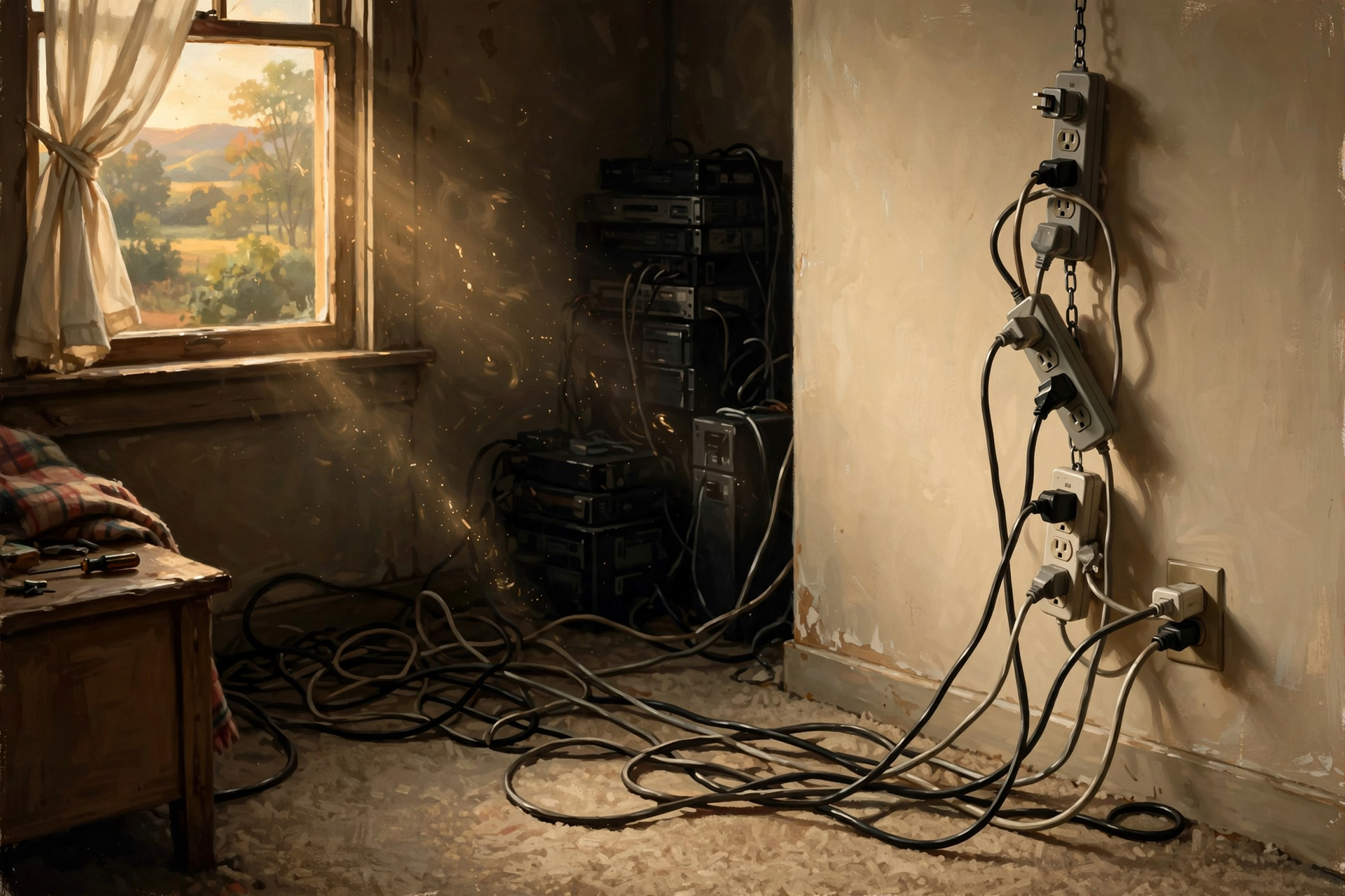 Illustration for The Minor Matter of Electricity