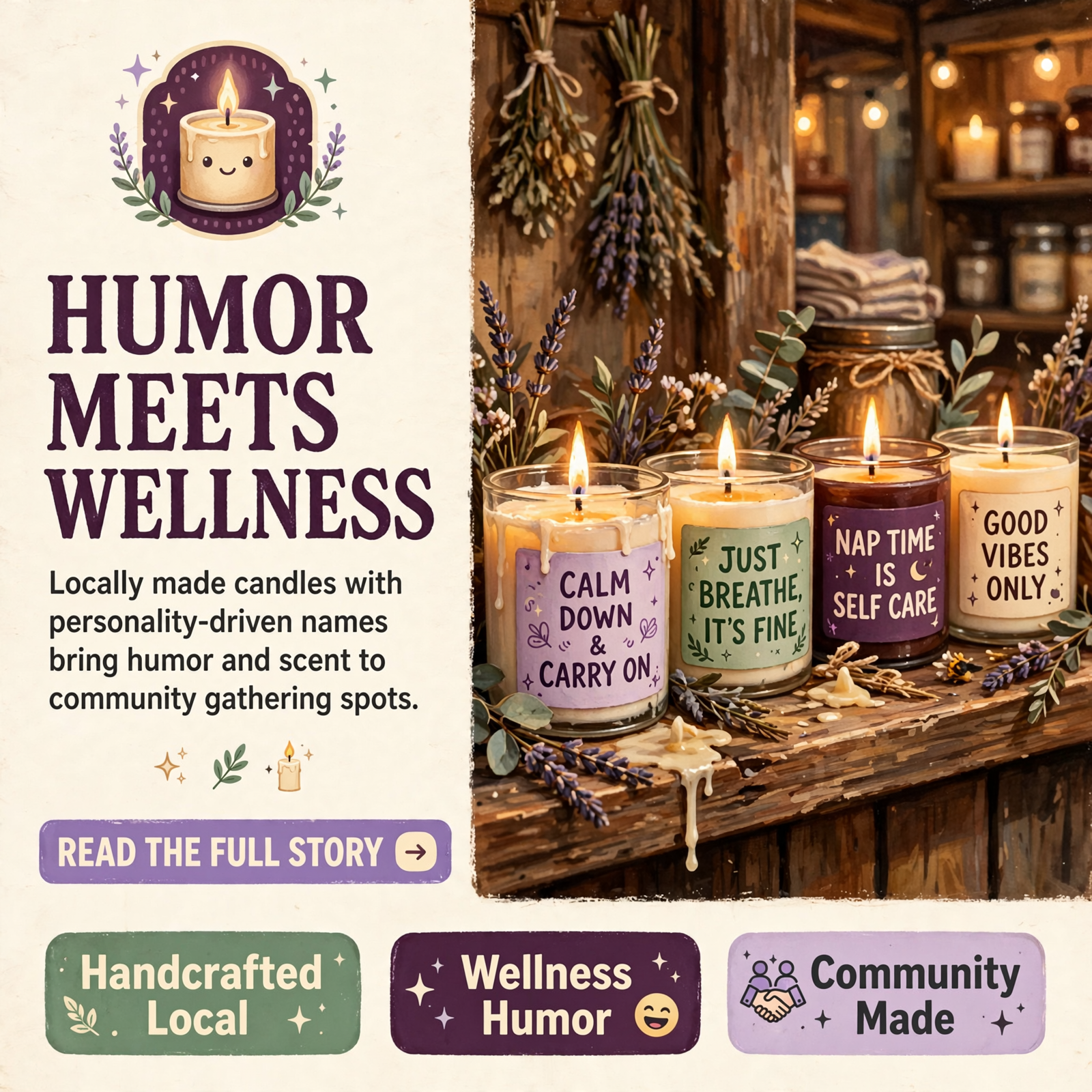 Featured image for "🕯️ Psych Ward Candles Pop-Up at Poe's Tavern in Dayton"
