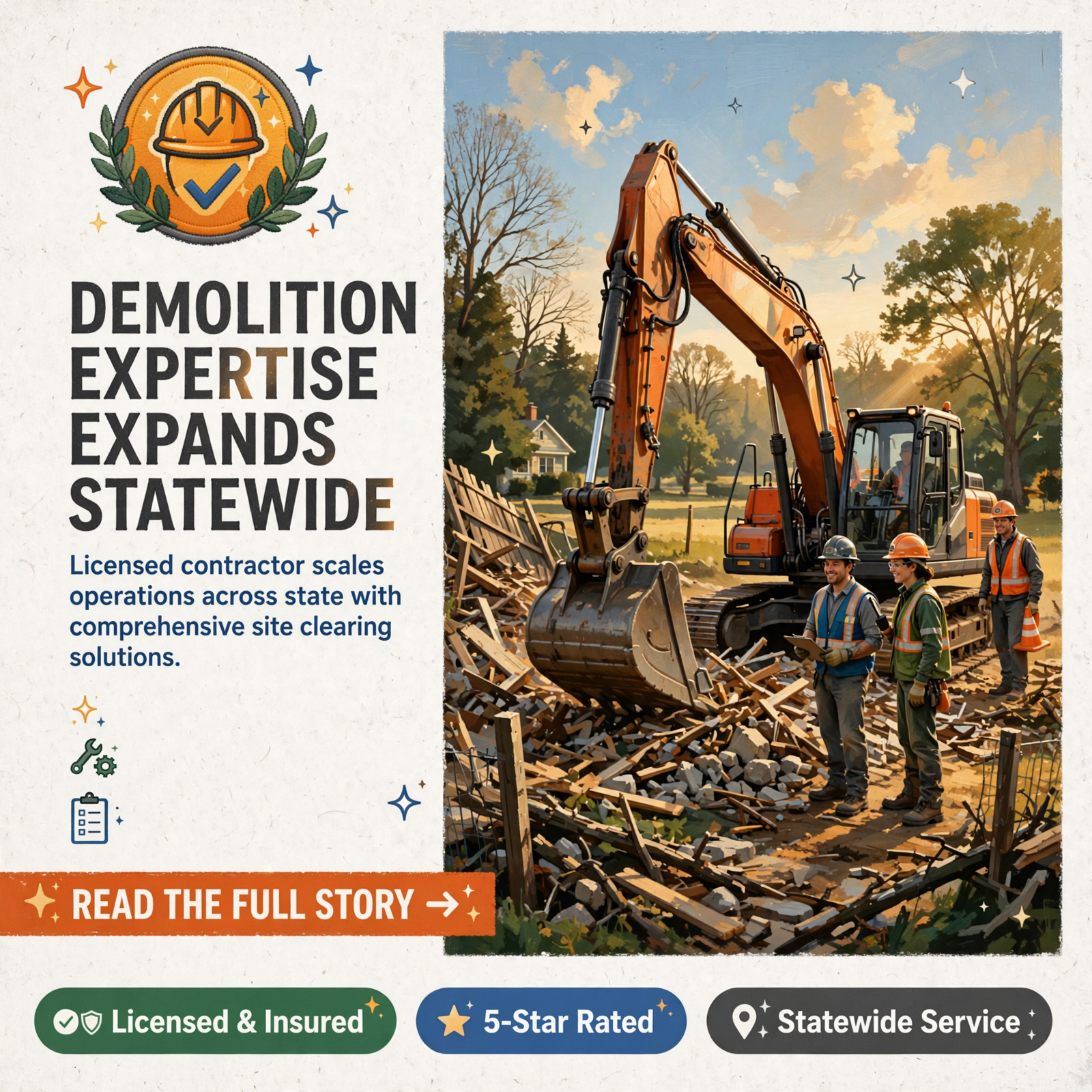 Featured image for "🏗️ Big D Demolition Expands Service Reach Across Tennessee from Dunlap Base"