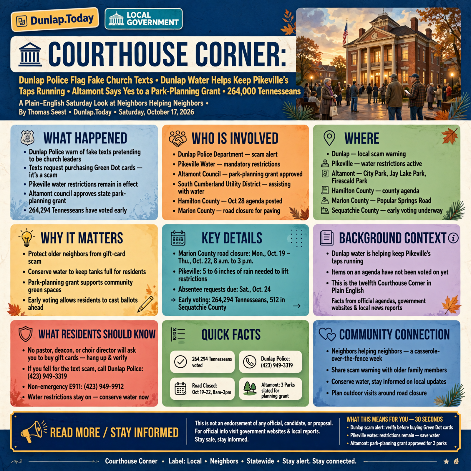 Story infographic