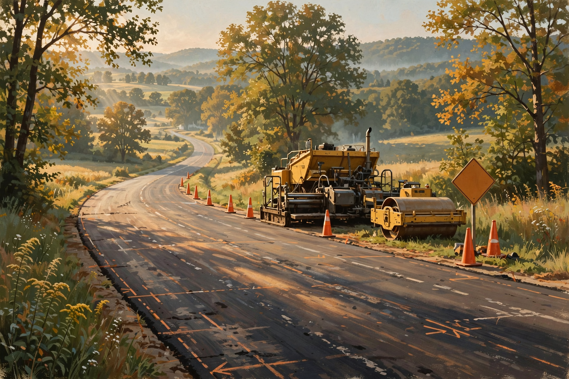 Illustration for 🛣️ Neighbors: Popular Springs Road Closes for Paving Monday Through Thursday