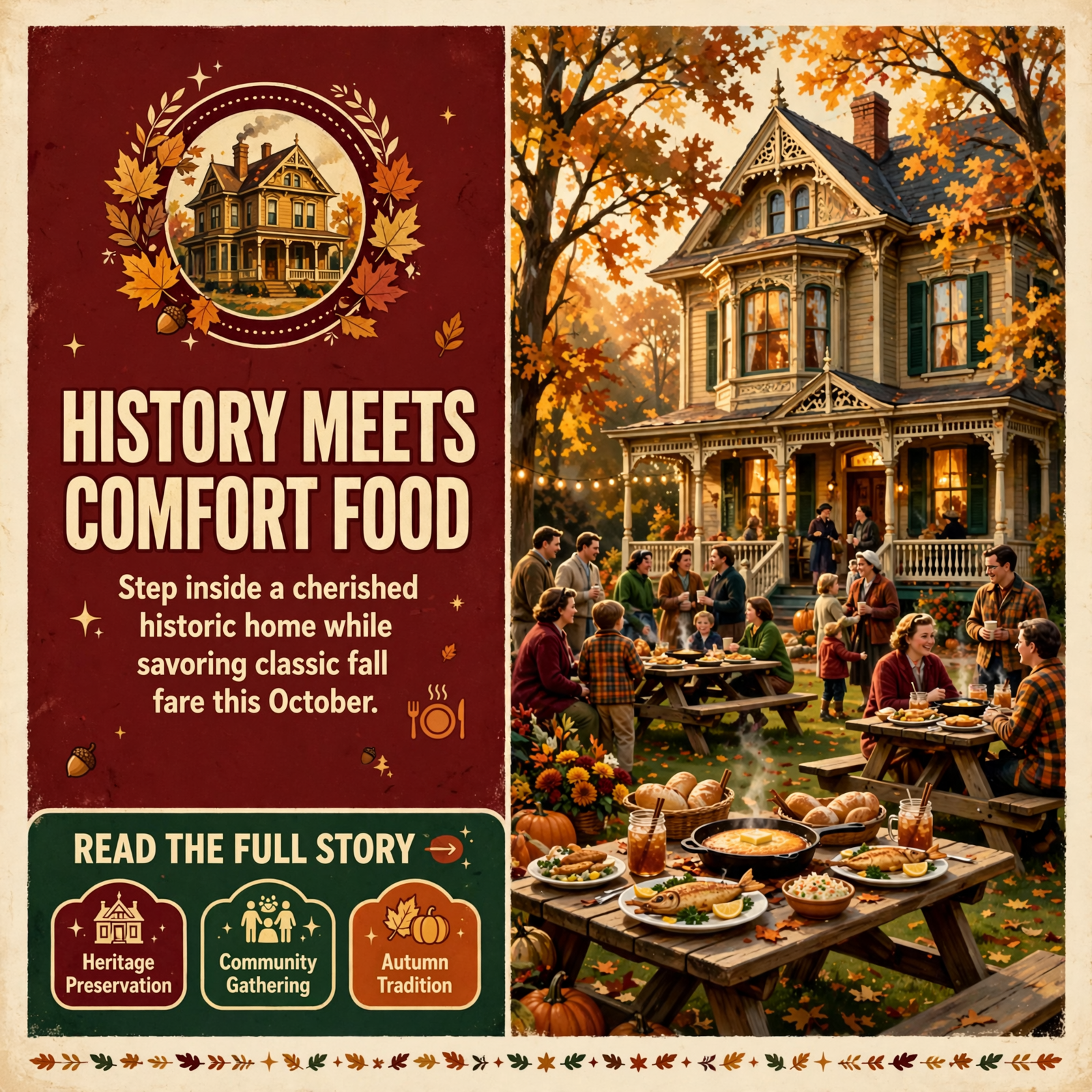 Featured image for "Dr Thomas Black-House Annual Fish Fry Extravaganza & Historical Home Tours in McMinnville - October 17 🎣"