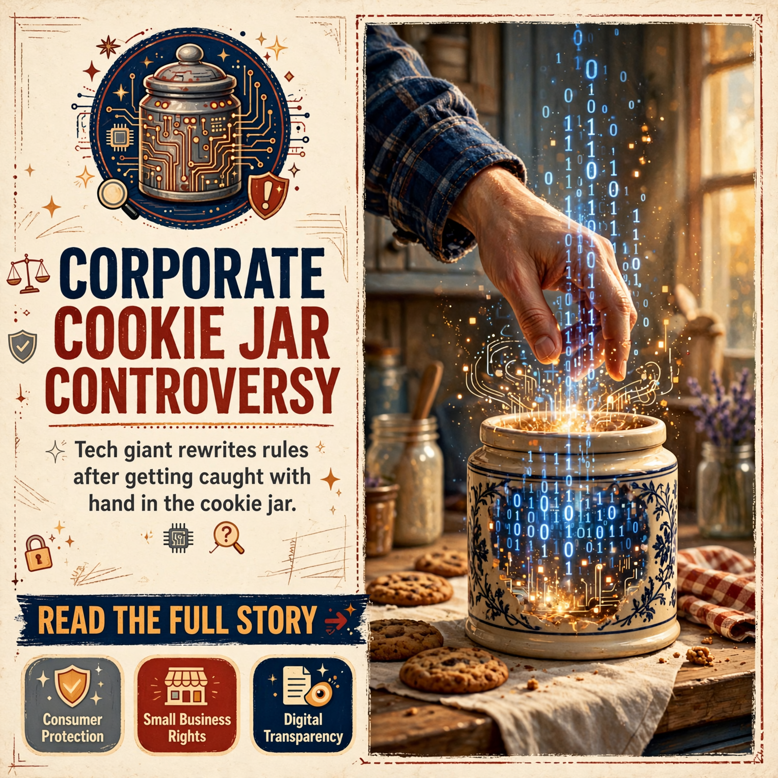 Featured image for "Meta Got Caught With Its Hand in the Cookie Jar — So It Rewrote the Cookie Jar Rules"