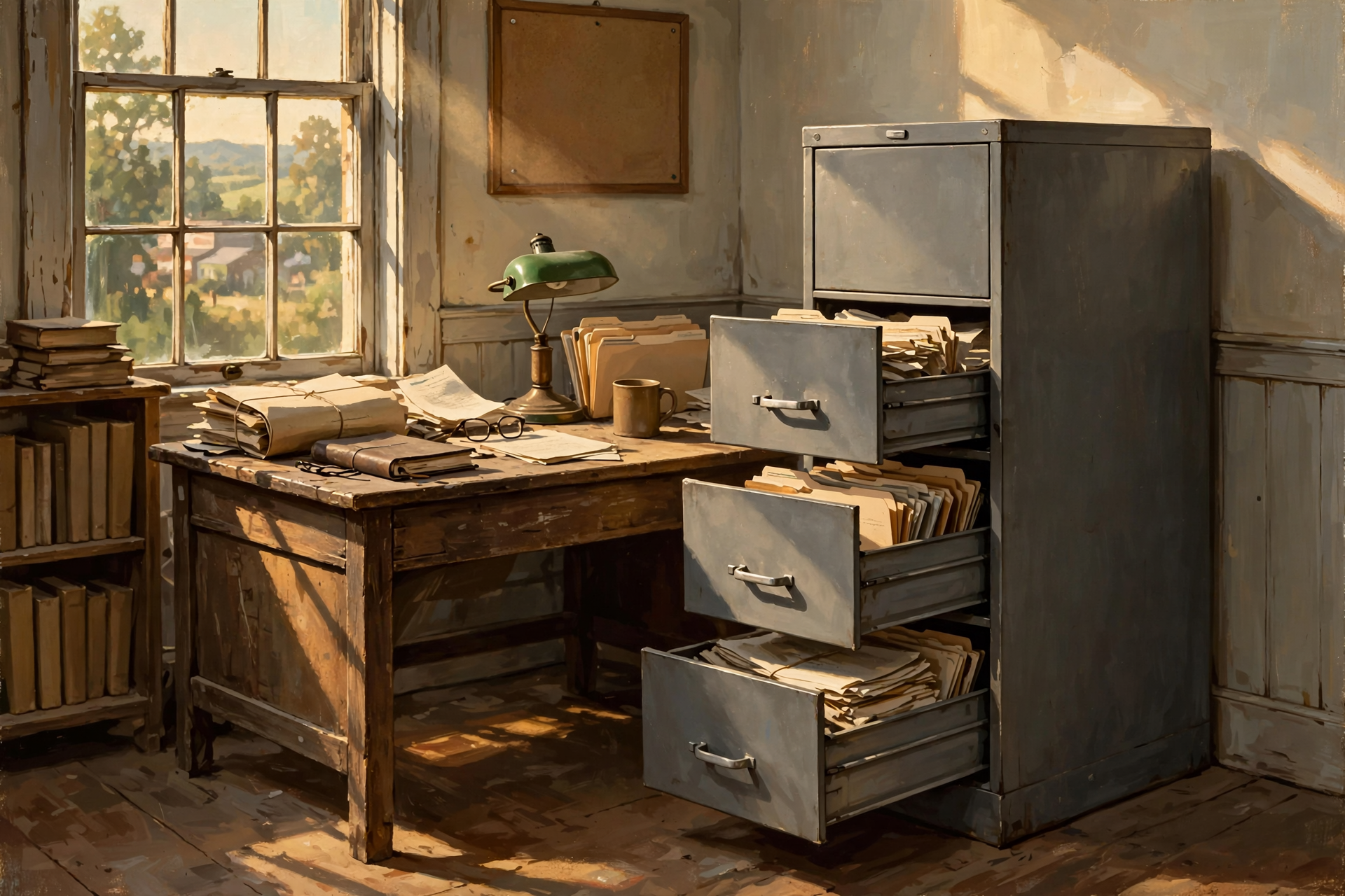 Illustration for 🗄️ Who Owns the Filing Cabinet? Law Firm Emails for Sale, a Big Firm's AI Spin-Off Talk, and a Citation Checker With No AI Inside