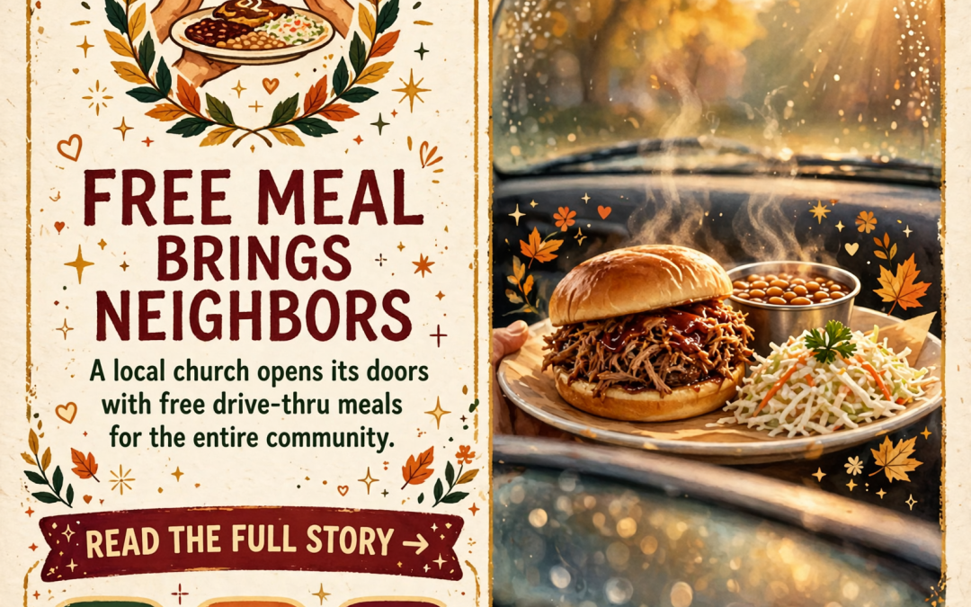 🍽️ Free Drive-Thru Community Meal at Fredonia Church of God on November 14th