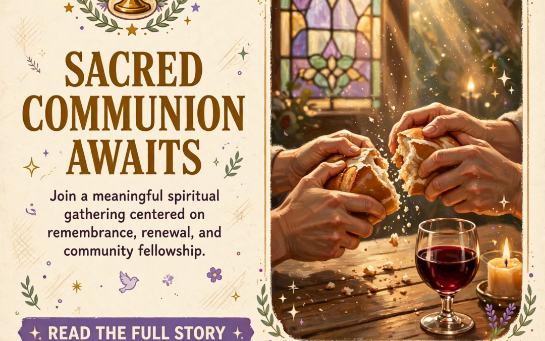 🙏 South Whitwell Baptist Church Invites Community to Communion Service