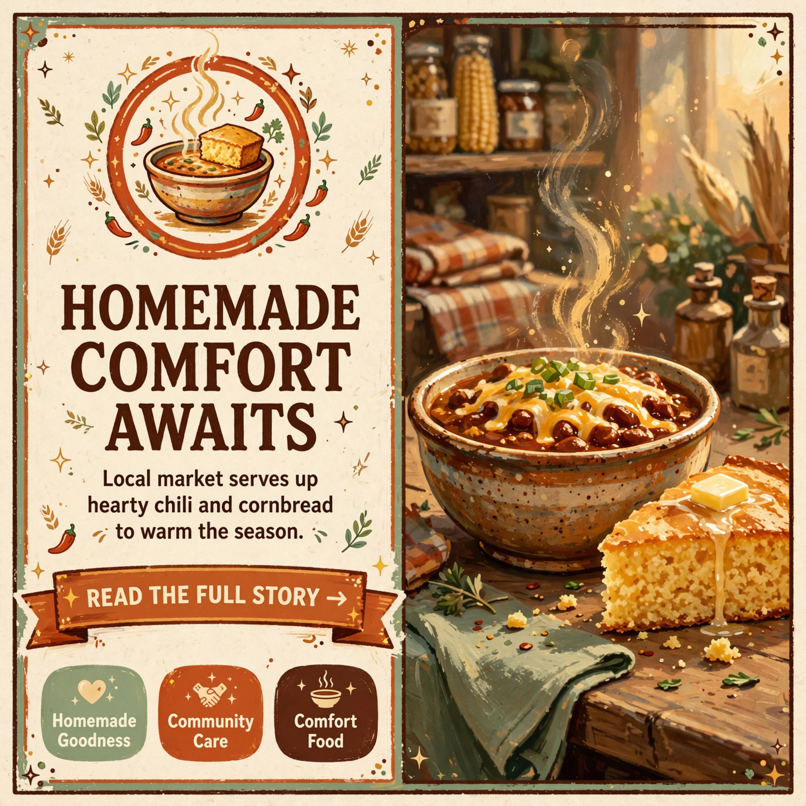 🍲 Homemade Chili and Cornbread Special at Brockdell Market in Pikeville — Featured Image Featured image for "🍲 Homemade Chili and Cornbread Special at Brockdell Market in Pikeville"