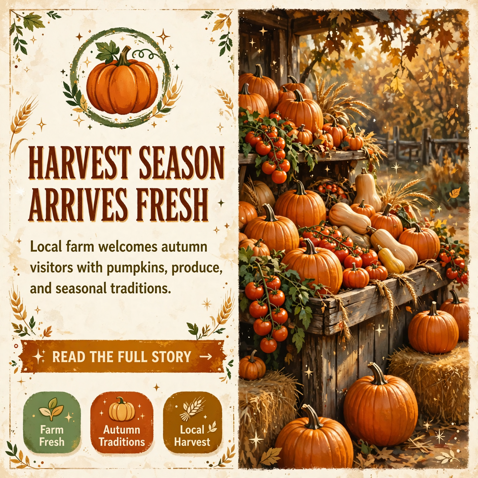 Featured image for "🎃 Fall Harvest Arrives at Gary Swafford Farms in Pikeville"