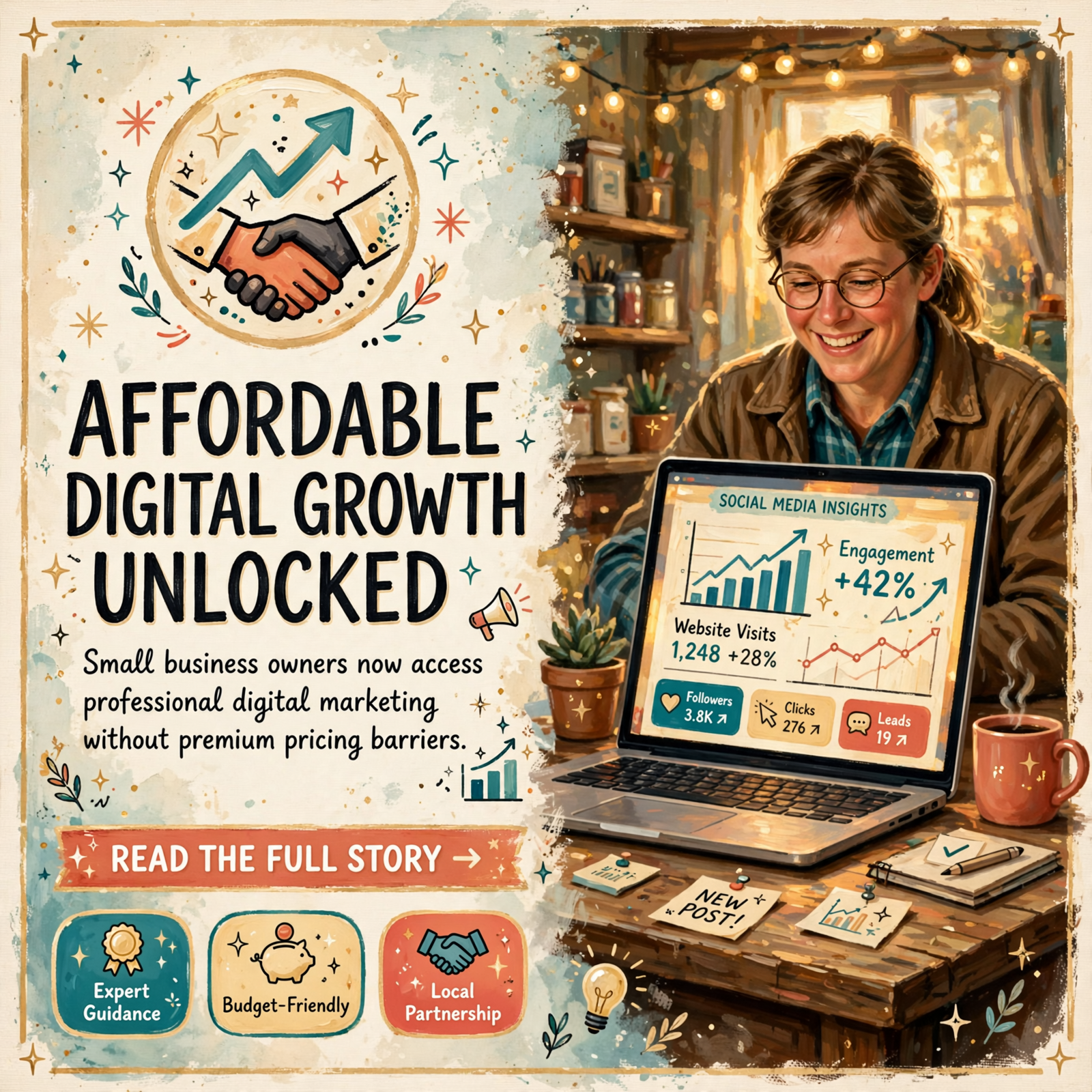 Featured image for "🎯 The Marketing Co Brings Affordable Digital Promotion to Small Business Owners"