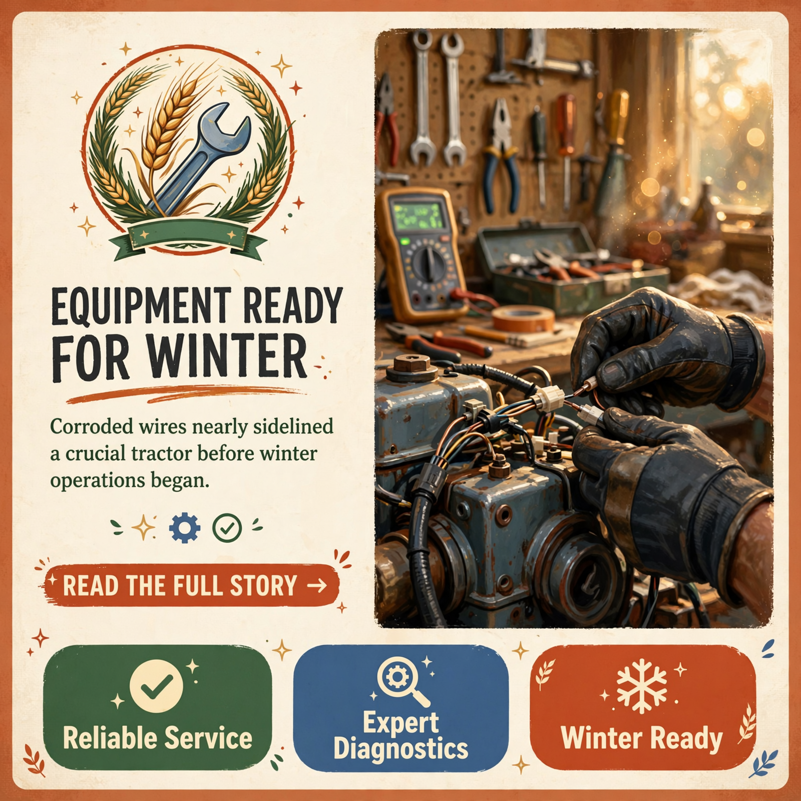 π Massey Ferguson Tractor Ready for Winter After Wiring Repair β Featured Image Featured image for "π Massey Ferguson Tractor Ready for Winter After Wiring Repair"
