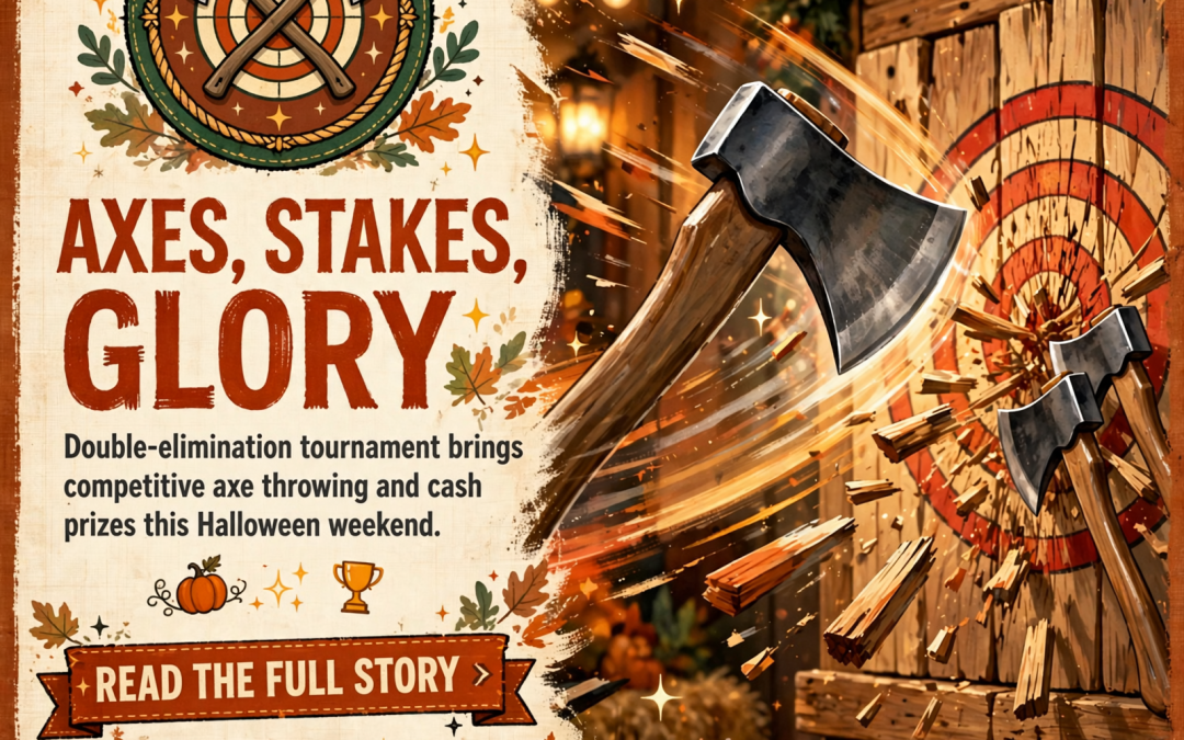 🪓 Small Town Hatchet Hosts Saturday Competition Day in Dunlap – Double-Elimination Tournament with Cash Prizes