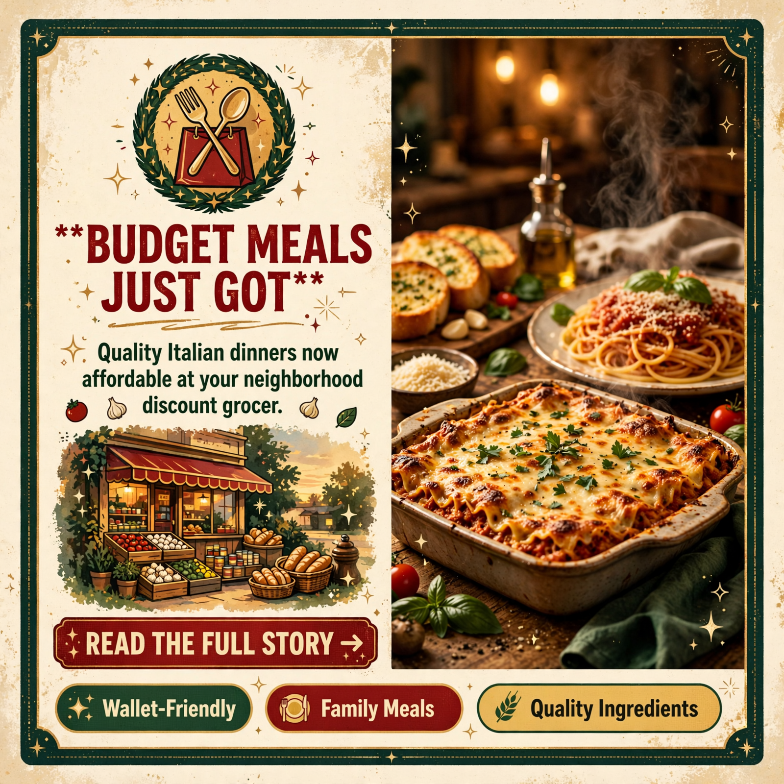 Featured image for "🍝 Budget-Friendly Italian Favorites Now Available at Save A Lot - Pikeville"
