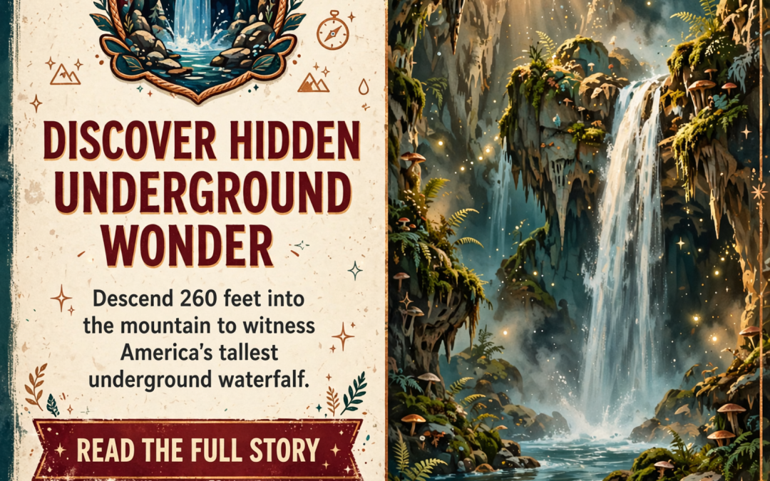 🏔️ Explore 260 Feet Underground to Ruby Falls in Chattanooga