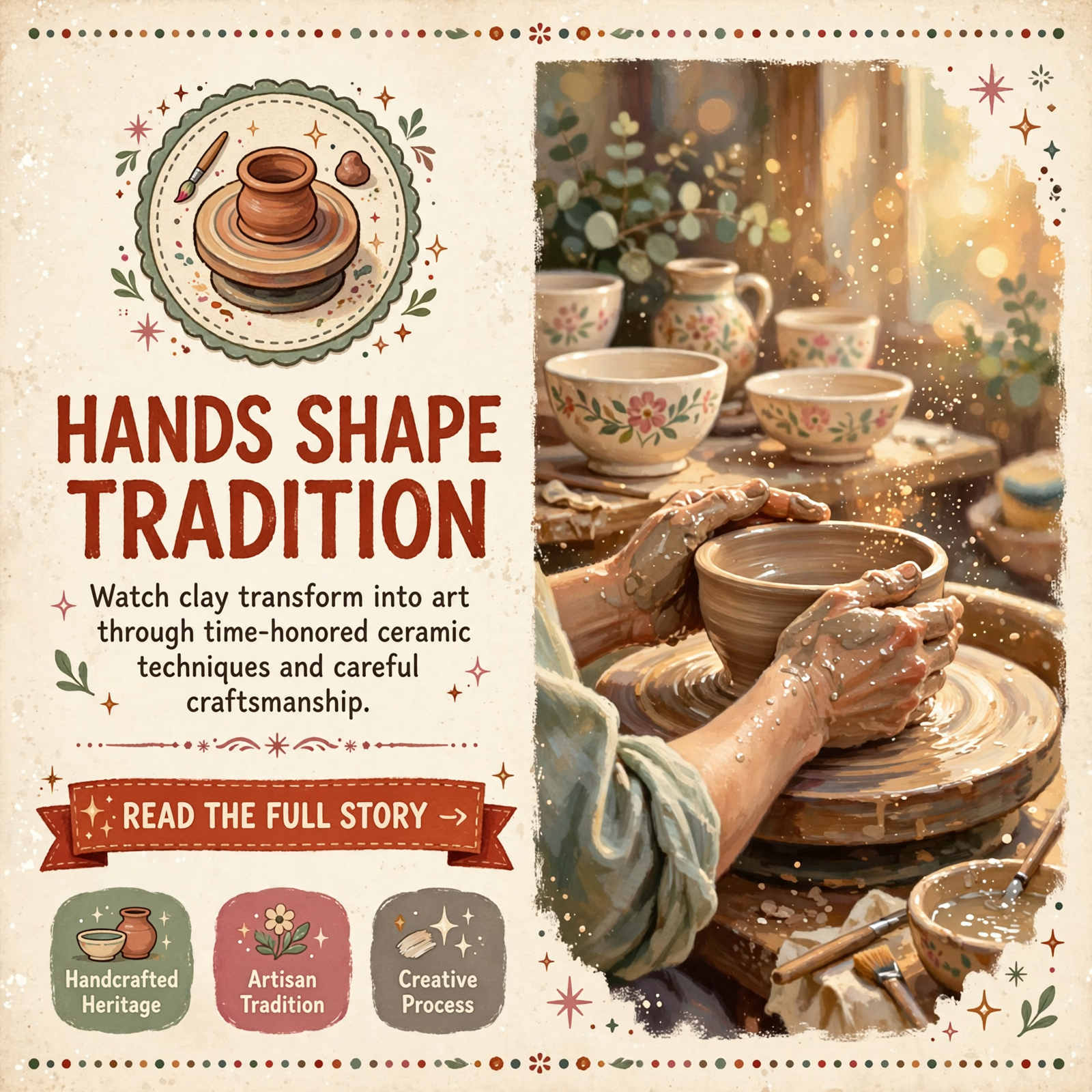 🎨 Ada Creek Pottery ‘s Handmade Bowls Showcase Traditional Ceramic Artistry — Featured Image Featured image for "🎨 Ada Creek Pottery 's Handmade Bowls Showcase Traditional Ceramic Artistry"