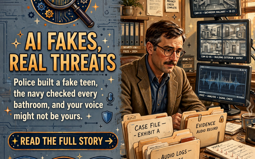 π΅οΈ A Fake Teen, a Fleet-Wide Bathroom Sweep, and Voices on Loan